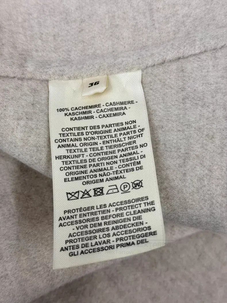 Hermes Hermes Oatmeal Cashmere Vest Size XS / US 0-2 / IT 36-38 - 5 Thumbnail