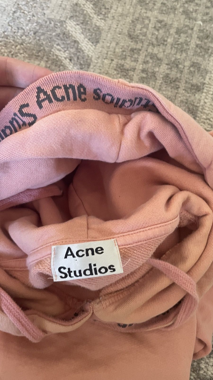 Acne Studios Acne Studios Oversized Hoodie Size S / US 4 / IT 40 - 3 Thumbnail