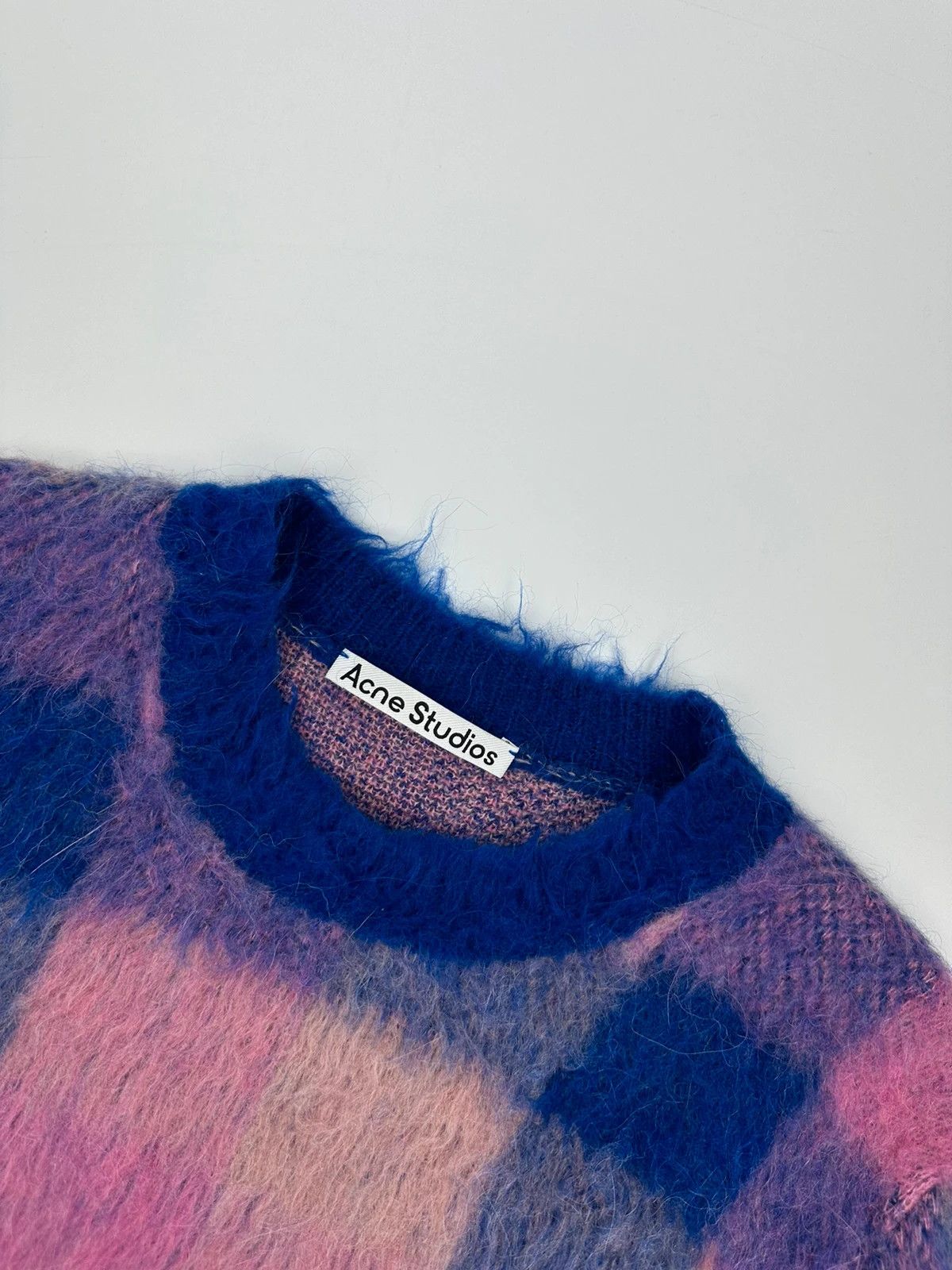 Acne Studios Acne Studio Funky Multicolor Furry Alpaca Wool Knit Sweater Size M / US 6-8 / IT 42-44 - 2 Thumbnail