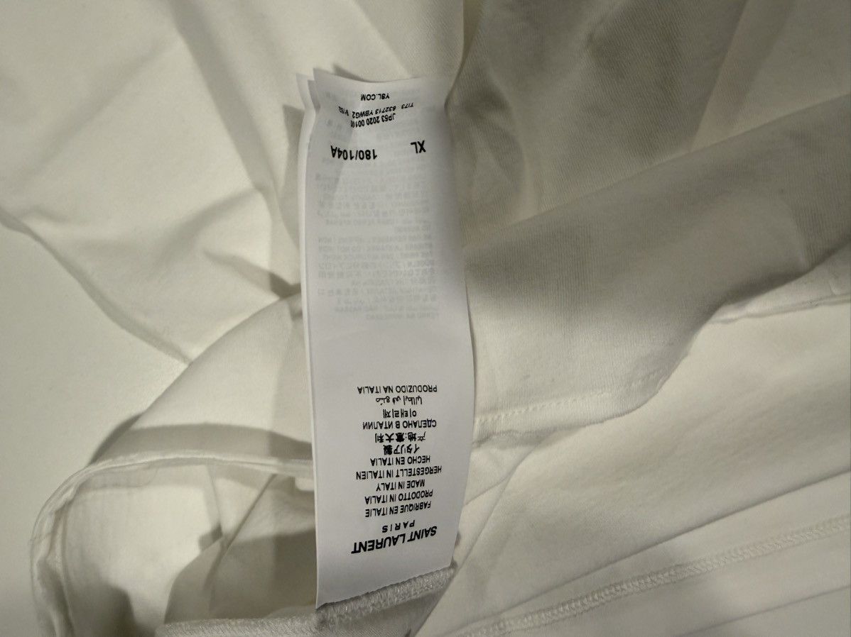 Saint Laurent Paris Saint Laurent mens t shirt. XL Size US XL / EU 56 / 4 - 12 Thumbnail