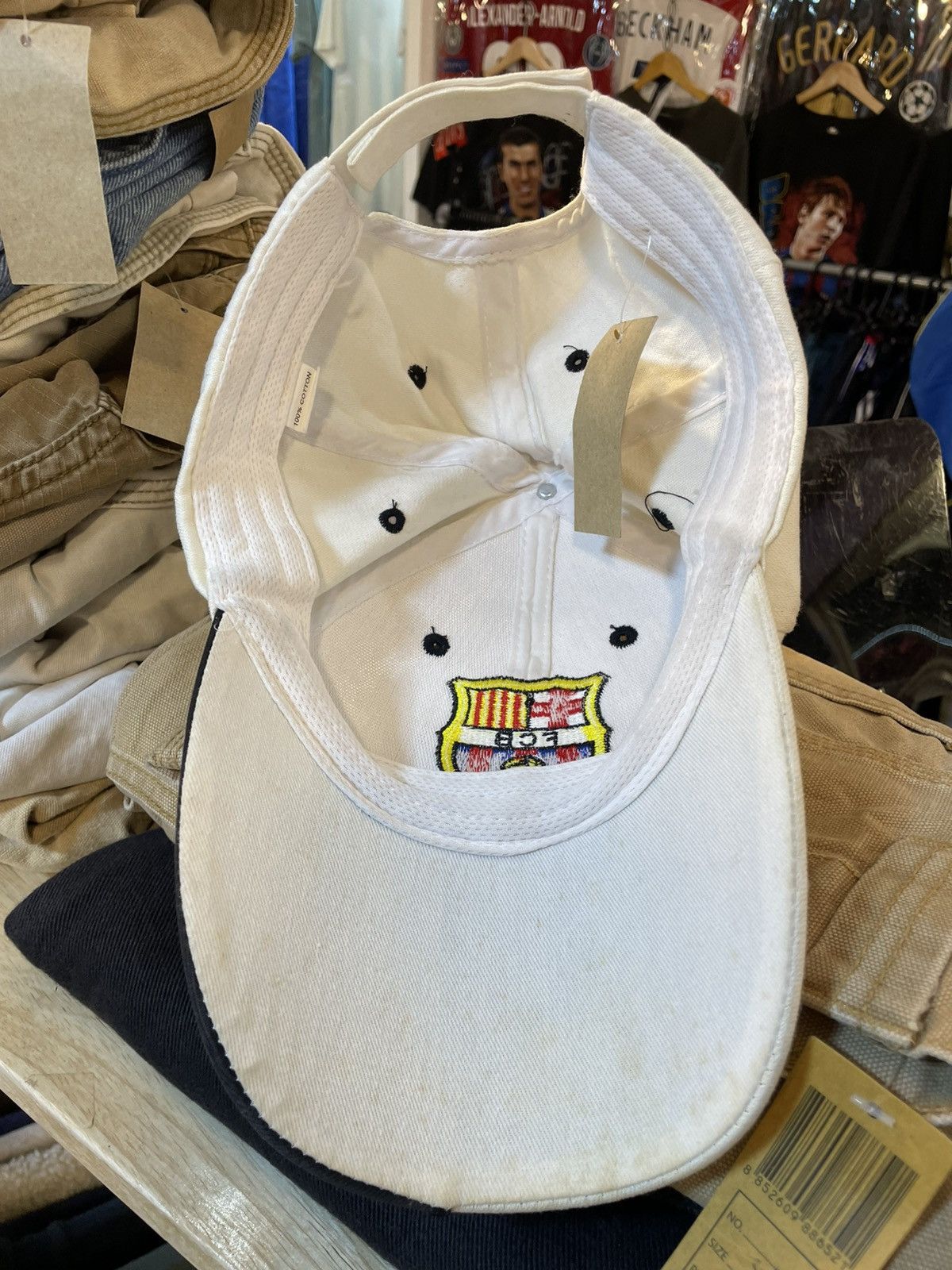 Other Y2K FC Barcelona Cap Size ONE SIZE - 5 Thumbnail