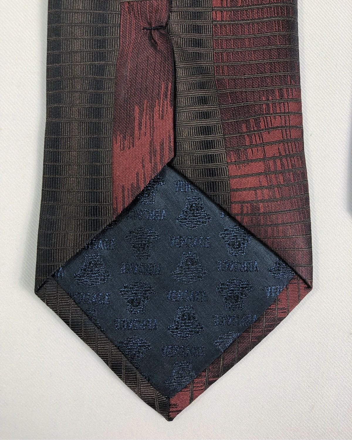 Versace Rare Versace Silk Tie Made in Italy Size ONE SIZE - 6 Thumbnail