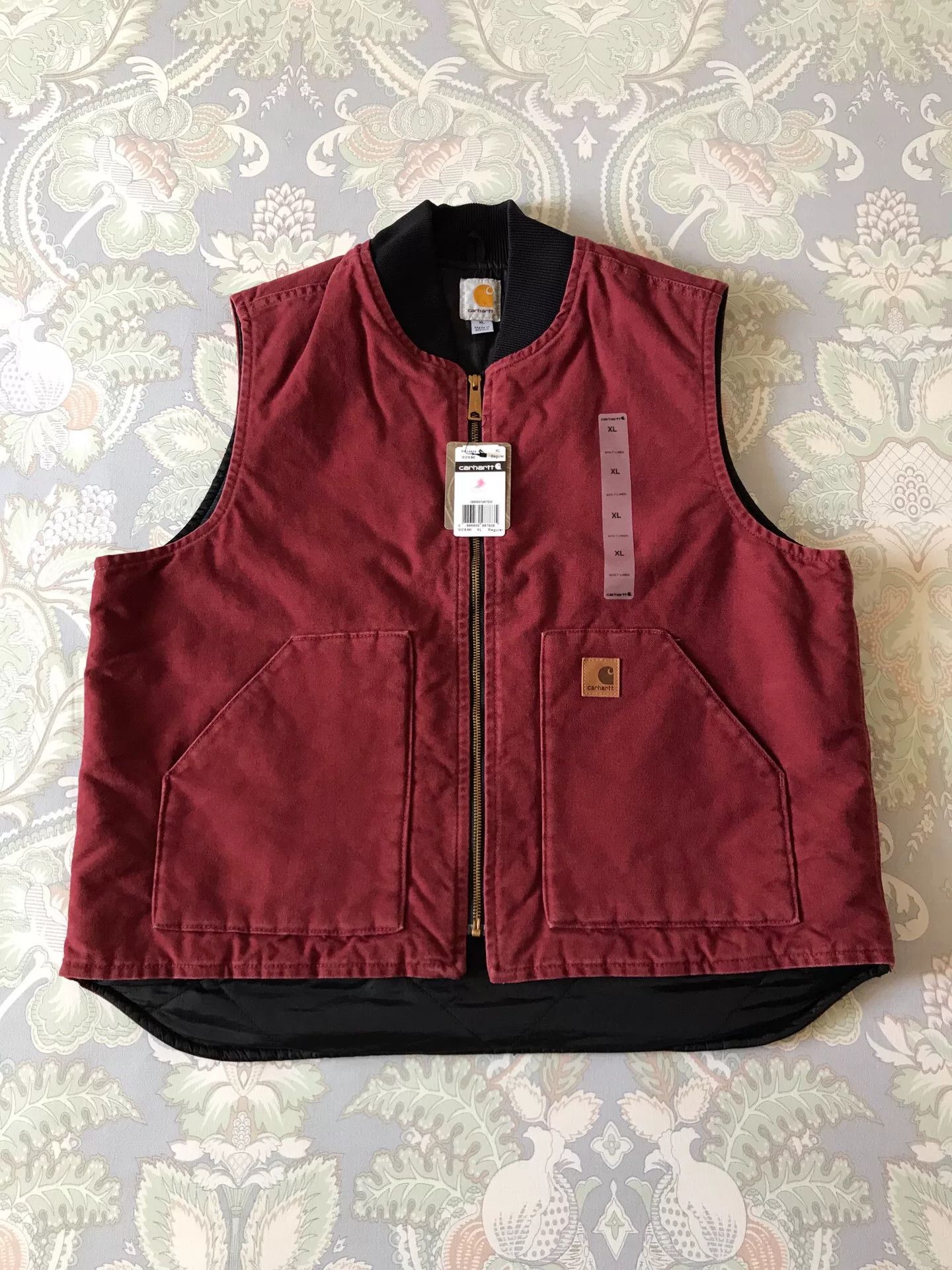 Carhartt Carhartt 101219 Washed Canvas Work Vest Size US XL / EU 56 / 4 - 1 Thumbnail
