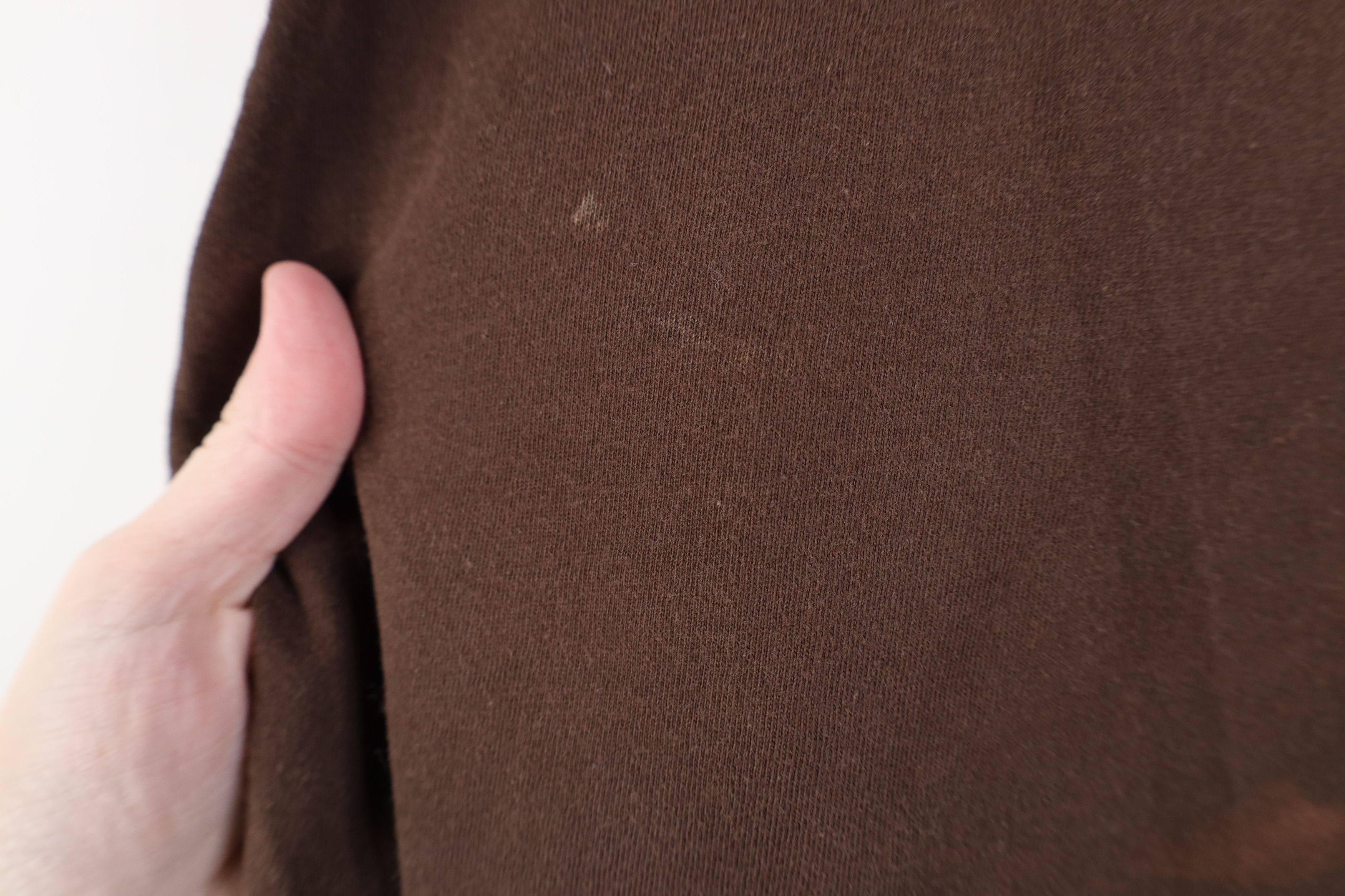 Vintage Vintage 90s Streetwear Short Sleeve T-Shirt Chocolate Brown Size US L / EU 52-54 / 3 - 6 Thumbnail