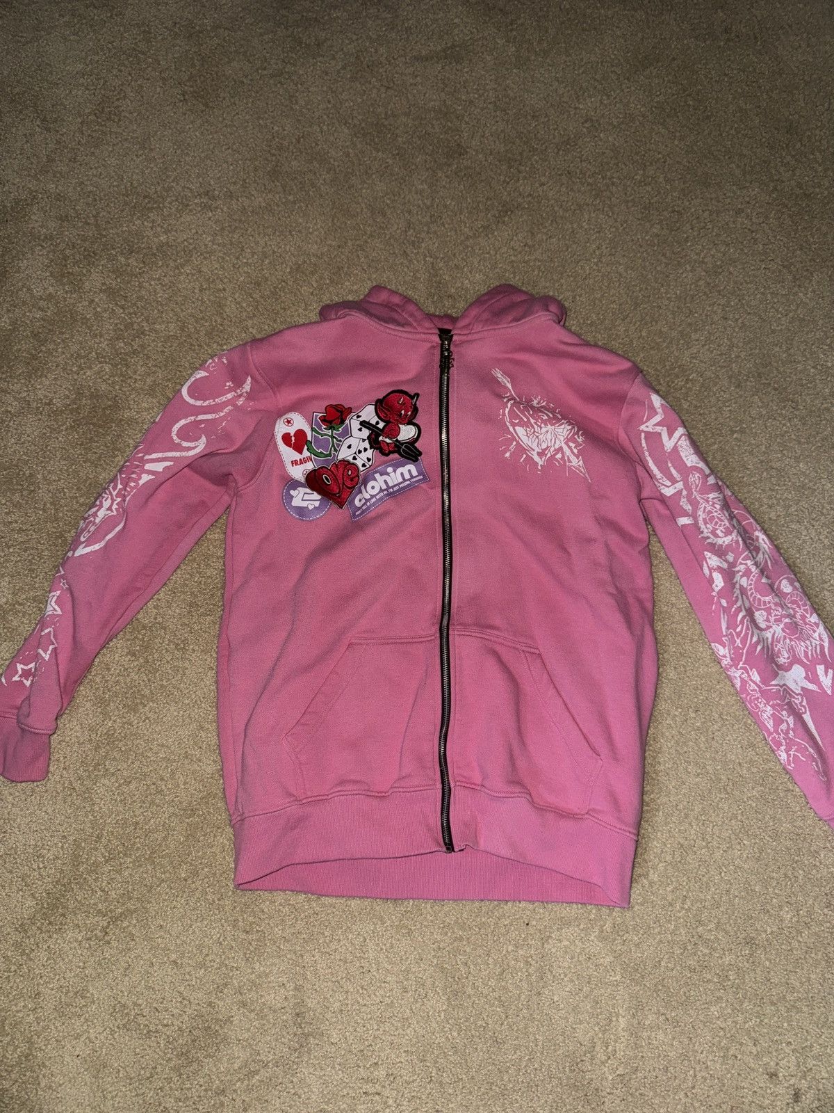 Other ELOHIM Pink Zip-Up Size US L / EU 52-54 / 3 - 6 Thumbnail