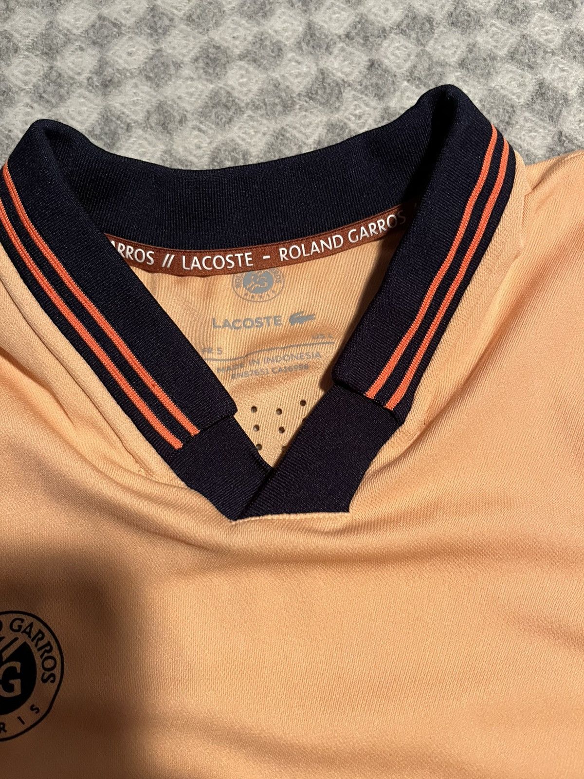 Lacoste Lacoste Roland Garros Collared Shirt Size US L / EU 52-54 / 3 - 5 Thumbnail