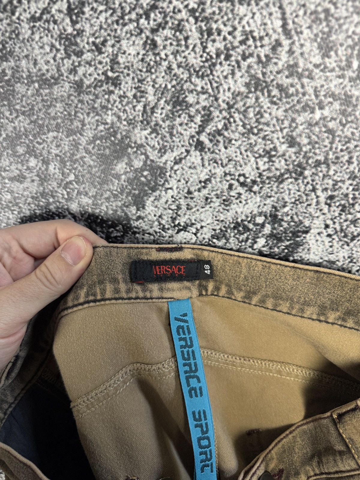 Vintage Gianni Versace Sport Jeans High Waist Straight Pants Size 48 Size US 32 / EU 48 - 8 Thumbnail