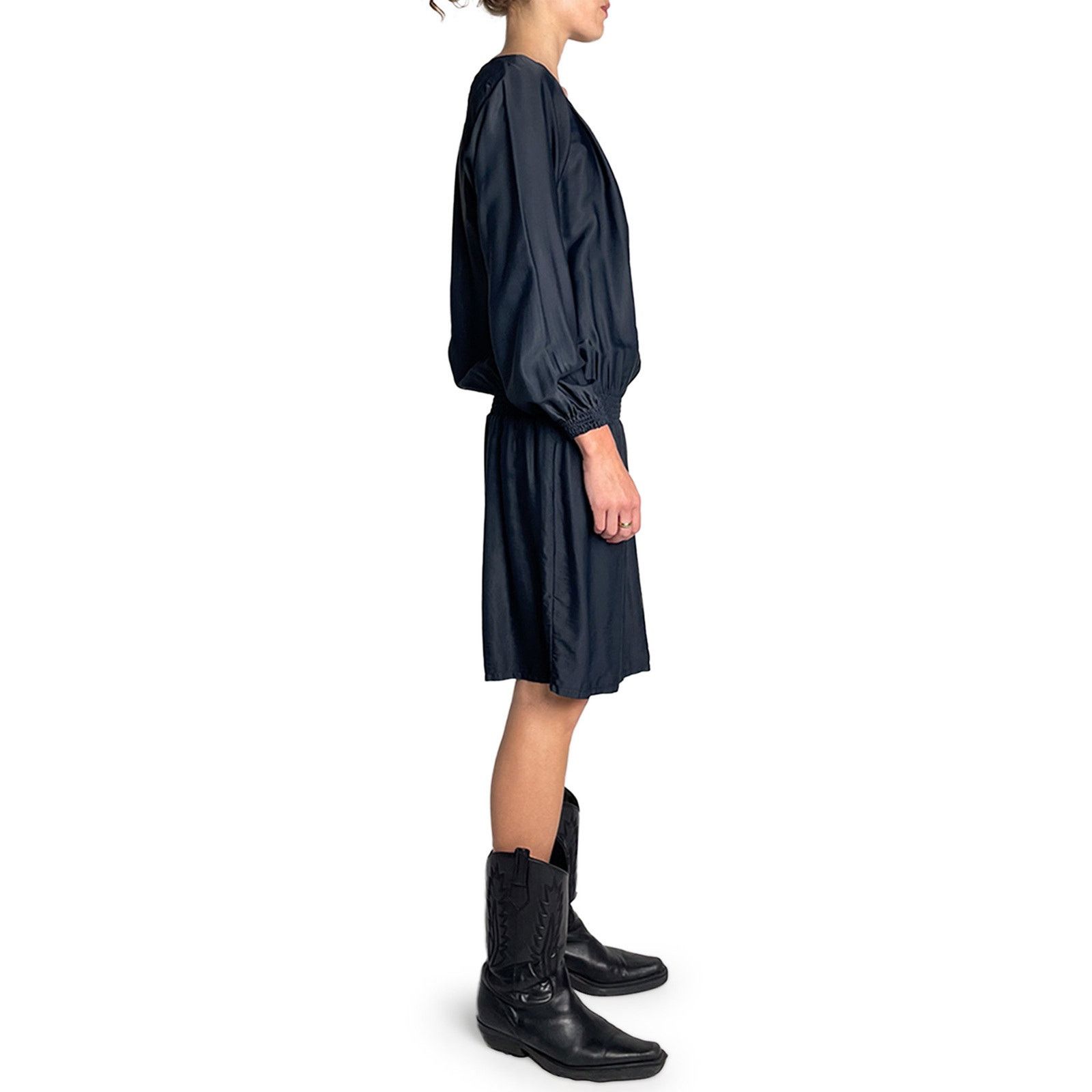 Maison Margiela MM6 Silk Dress Size XS / US 0-2 / IT 36-38 - 3 Thumbnail