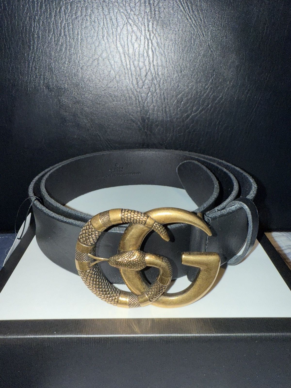 Gucci Snake Buckle Leather Belt Gucci Gucci main image 2