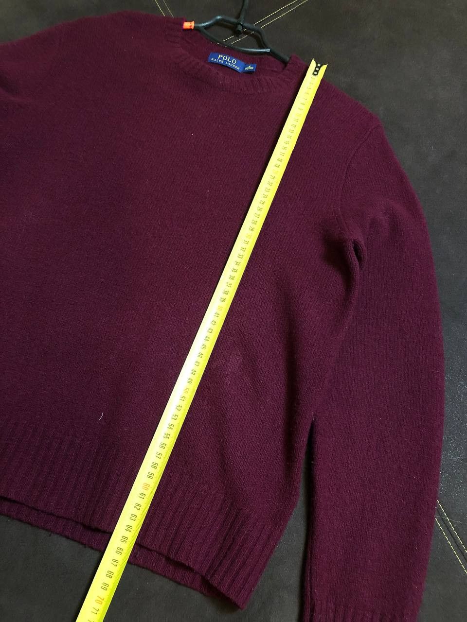 Polo Ralph Lauren Polo RALPH LAUREN JUMPER Burgundy Wool Sweater Size US M / EU 48-50 / 2 - 7 Thumbnail