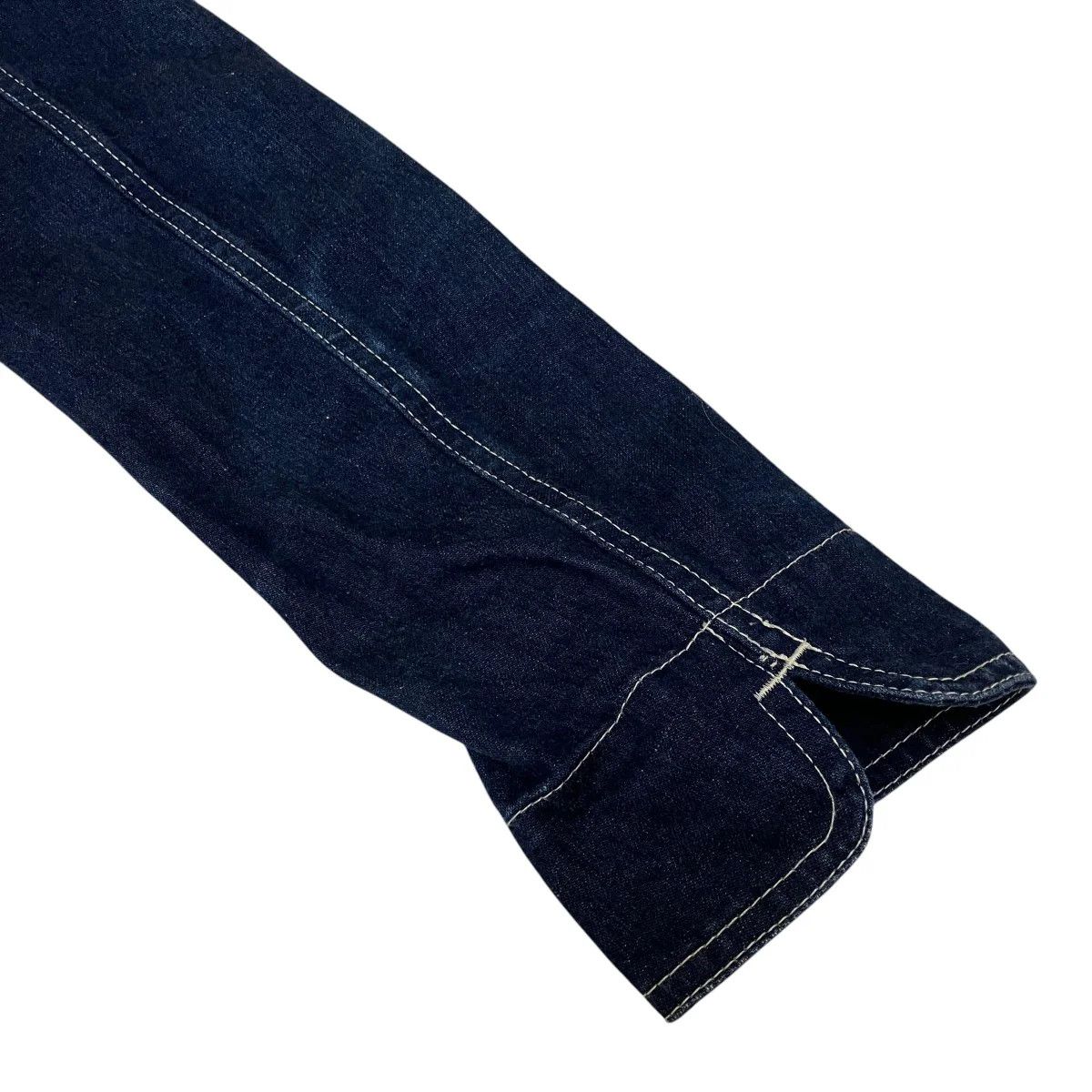 Comme des Garcons × Junya Watanabe AD2011 Double Breasted Denim Work Jacket Size S / US 4 / IT 40 - 3 Thumbnail