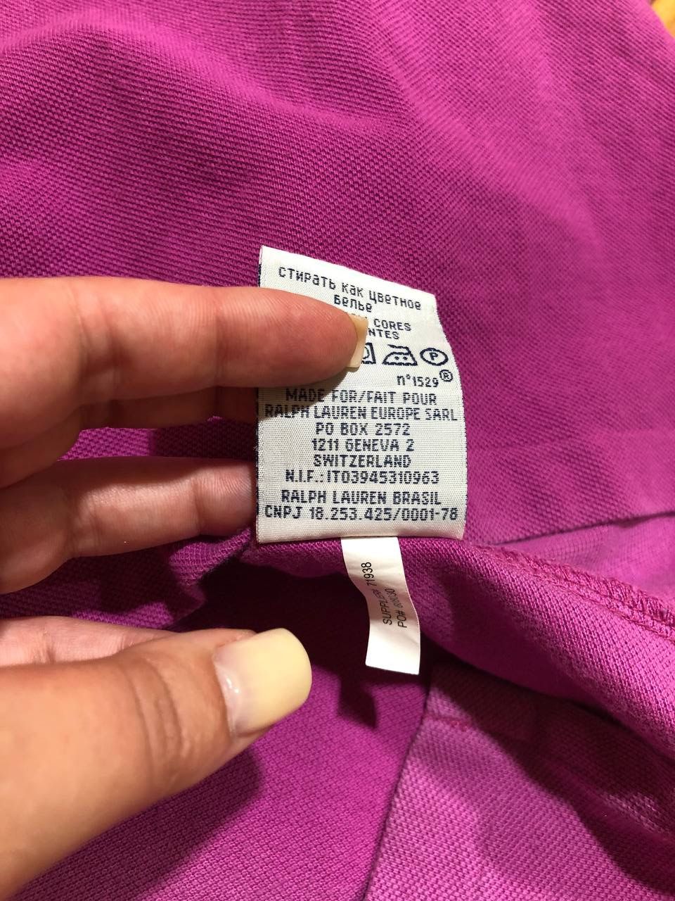 Polo Ralph Lauren Vintage Purple Polo Ralph Lauren Polo Embroidered Logo M Size US M / EU 48-50 / 2 - 5 Thumbnail