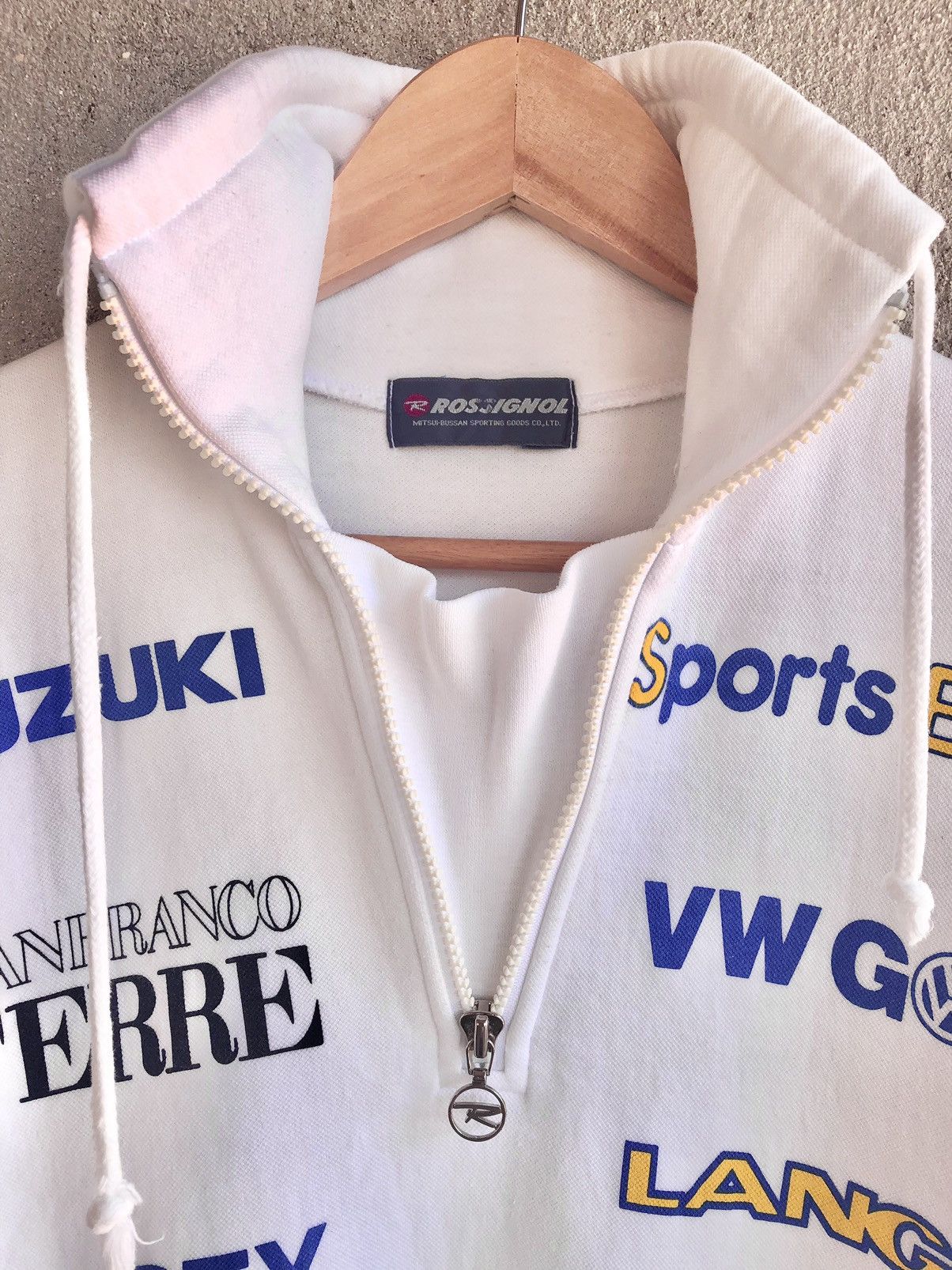 Gear for Sports × Japanese Brand Vintage ROSSIGNOL ladies cup half zipper sweater Size S / US 4 / IT 40 - 5 Thumbnail