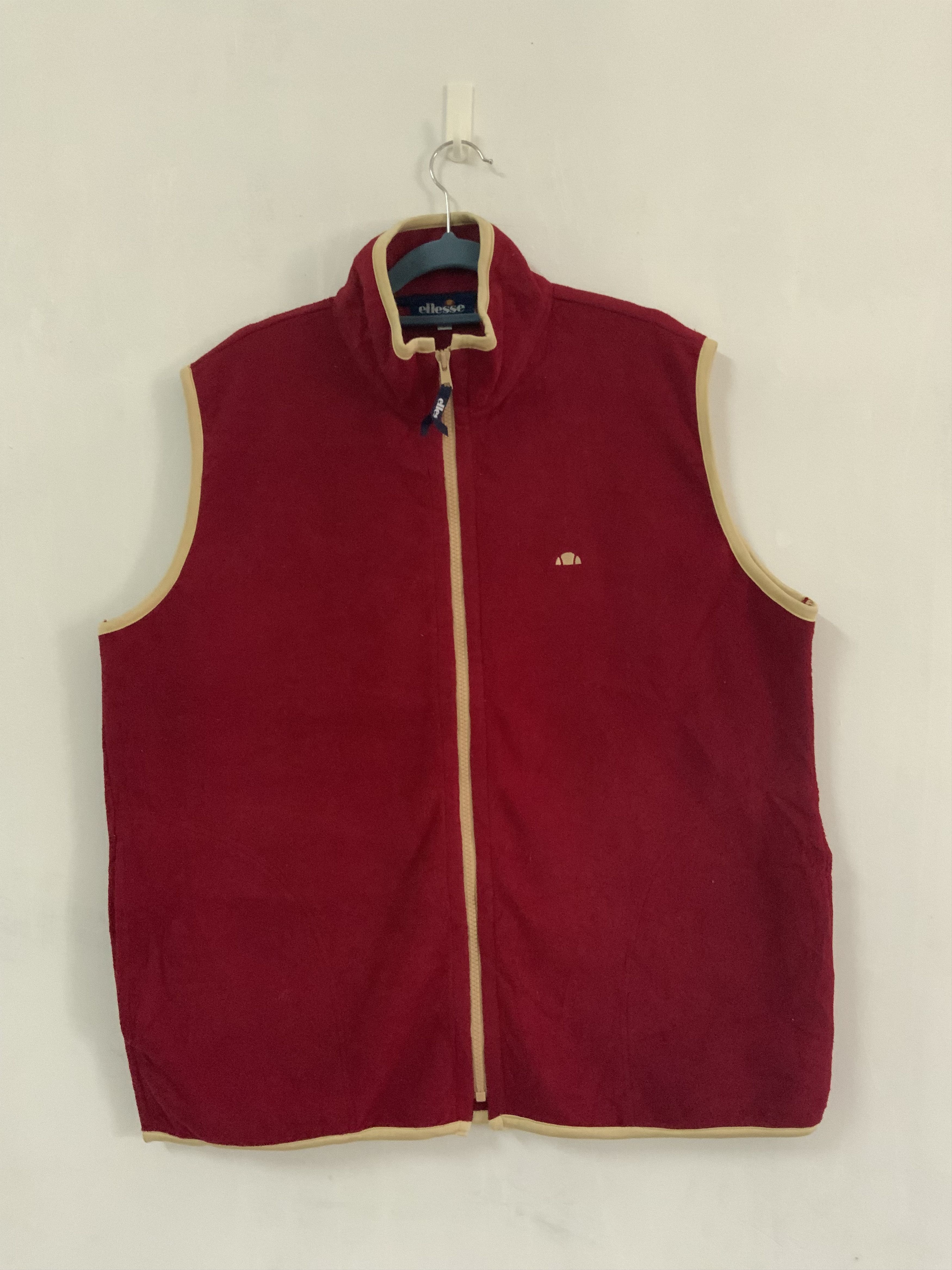 Ellesse Ellesse Velvet Maroon Winter Session Vest Size US L / EU 52-54 / 3 - 1 Thumbnail