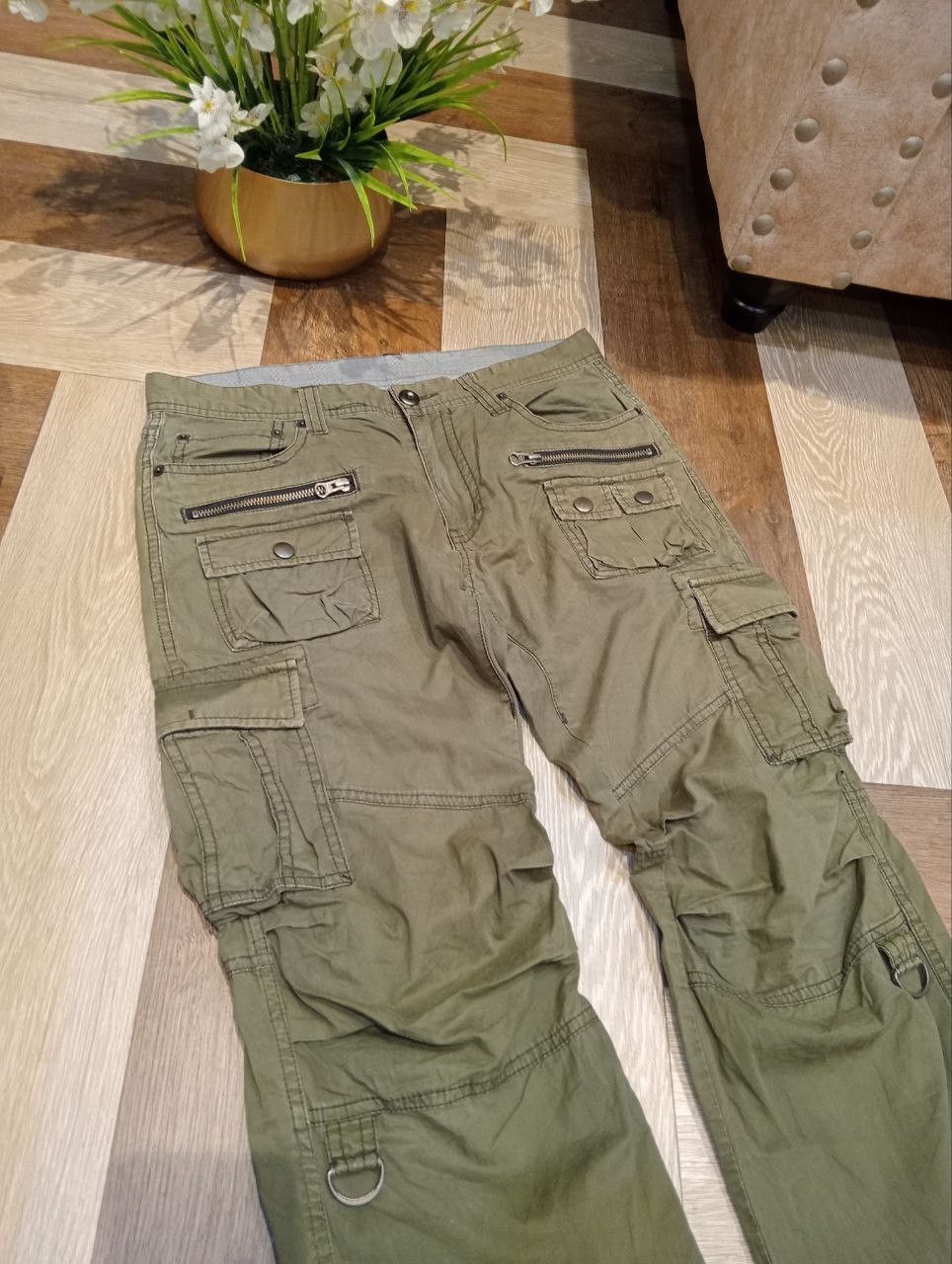 Japanese Brand JAPANESE EDGE RUPERT MULTIPOCKET CARGO PANTS Size US 32 / EU 48 - 4 Thumbnail
