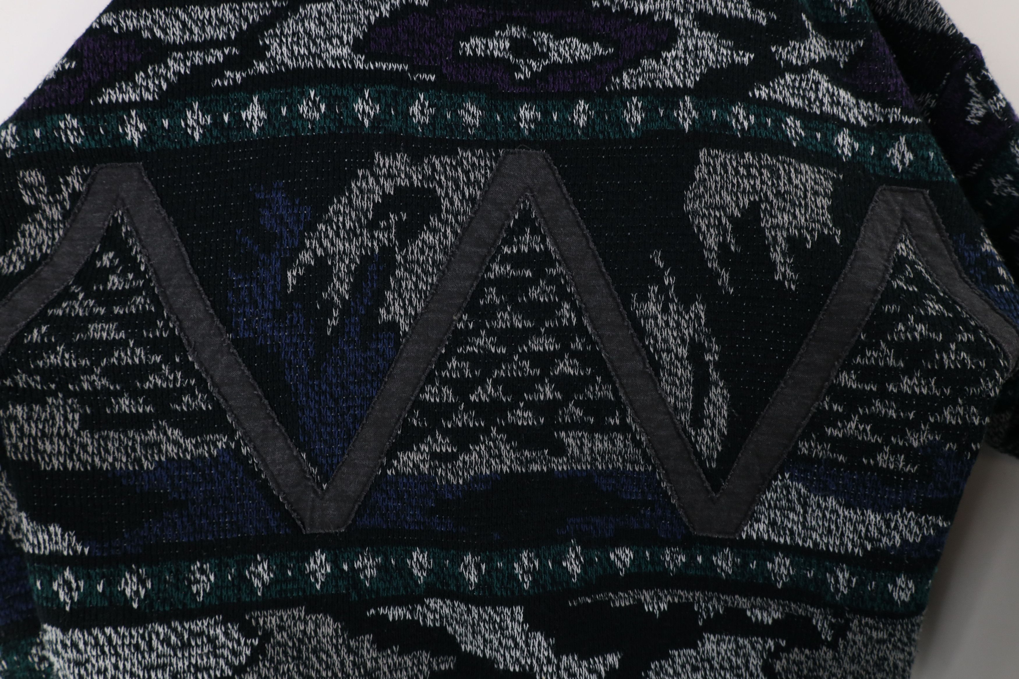 Vintage Vintage 90s Coogi Style Fiesta Southwestern Knit Sweater Size US XL / EU 56 / 4 - 4 Thumbnail