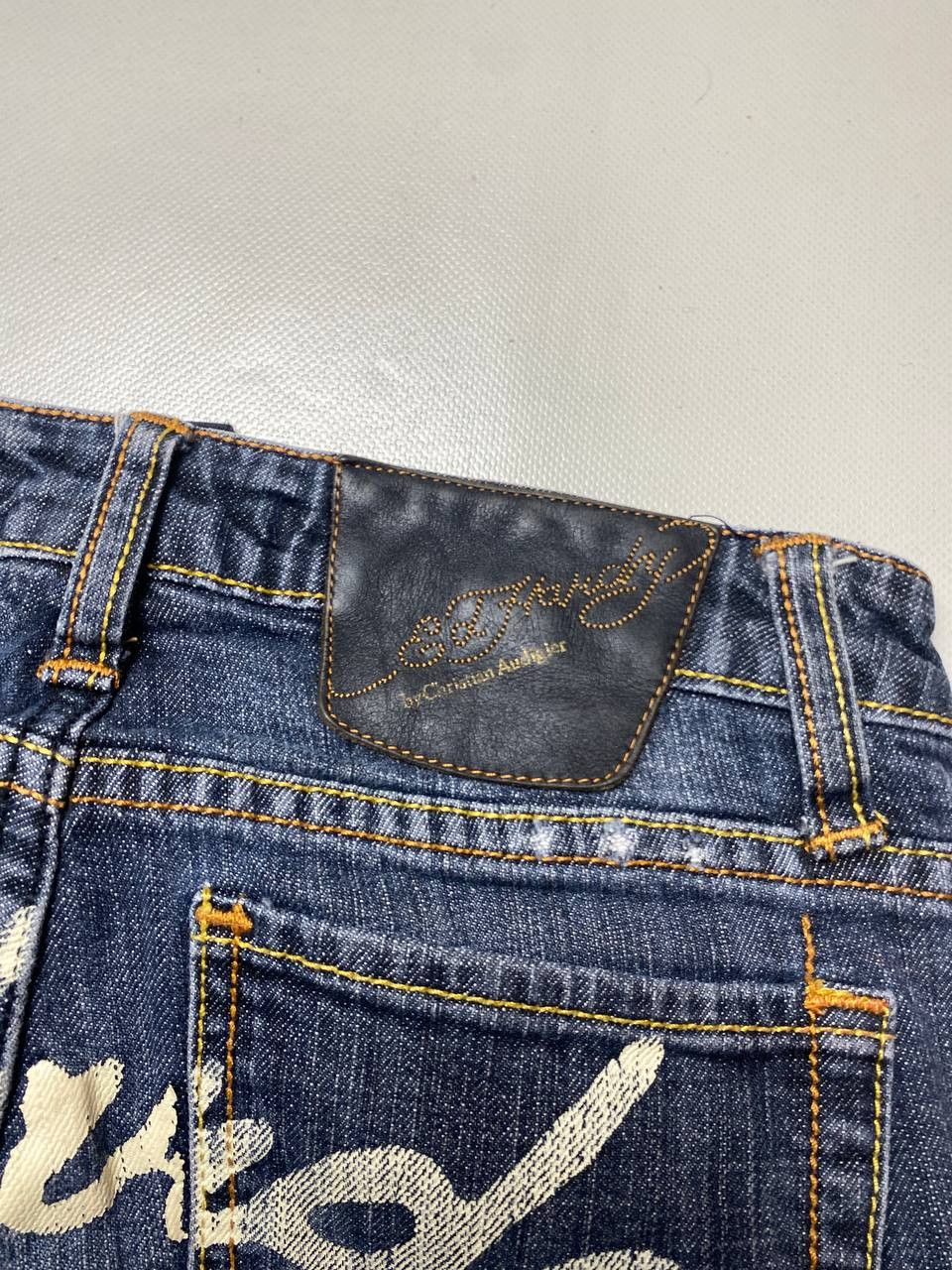 Ed Hardy Vintage Jeans Yk2 Ed Hardy Skinny Size 24" / US 00 / IT 34 - 6 Thumbnail
