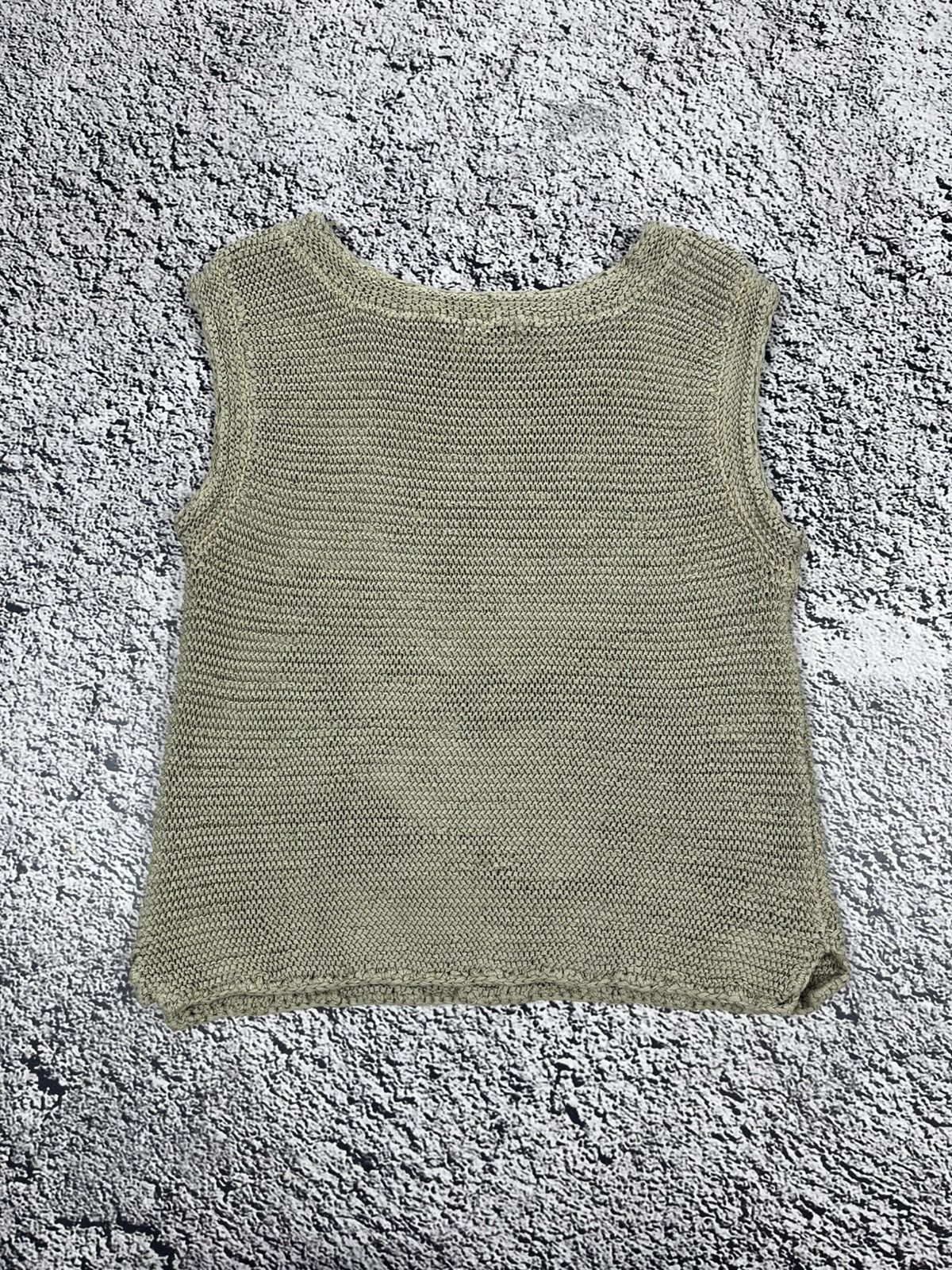 Linea Vintage Linea wicker sleeveless tank top vest size M Size M / US 6-8 / IT 42-44 - 5 Thumbnail