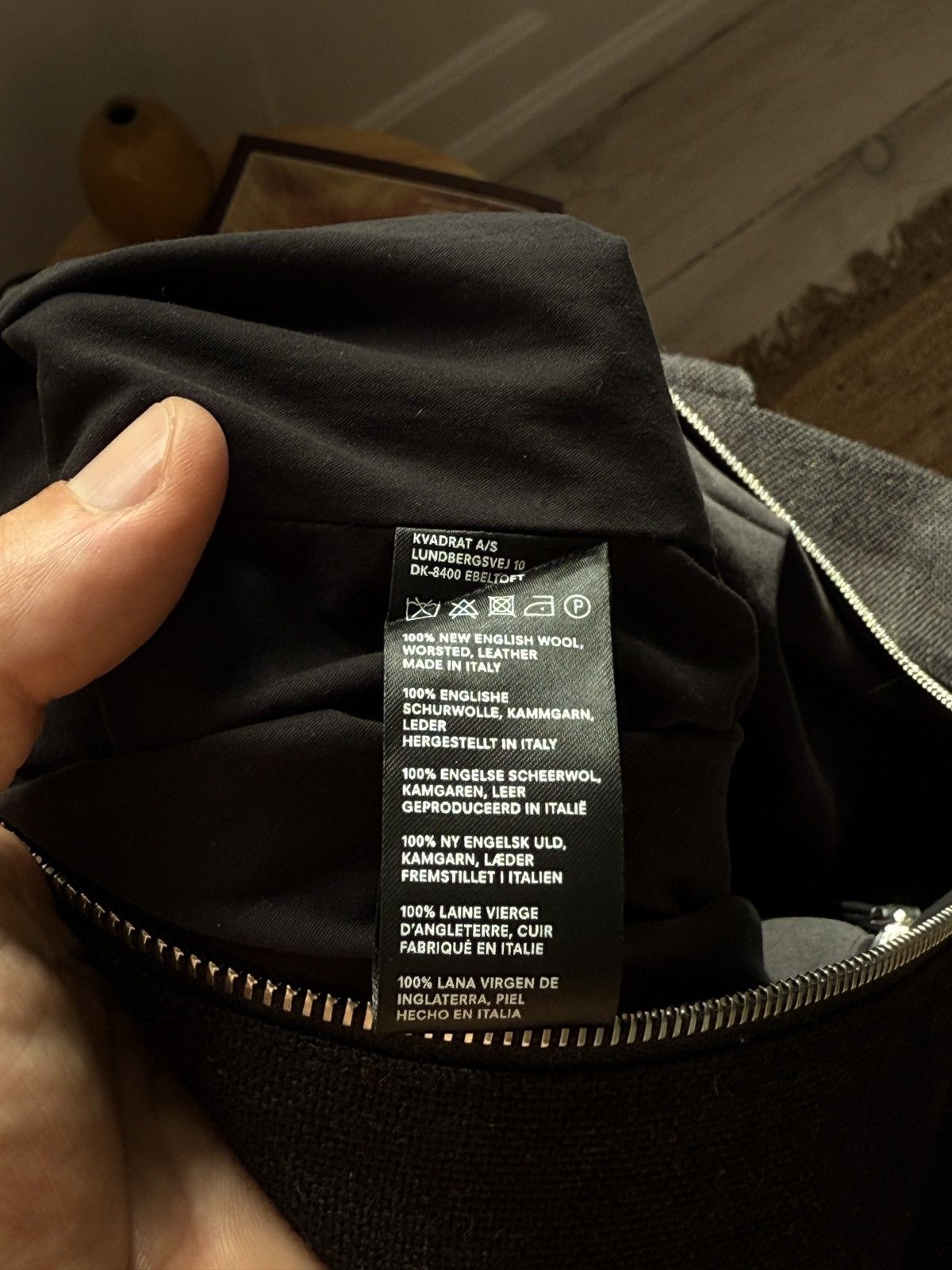 Raf Simons Kvadrat x Raf Simons x Peter Saville Fleck Tote Bag Size ONE SIZE - 7 Thumbnail