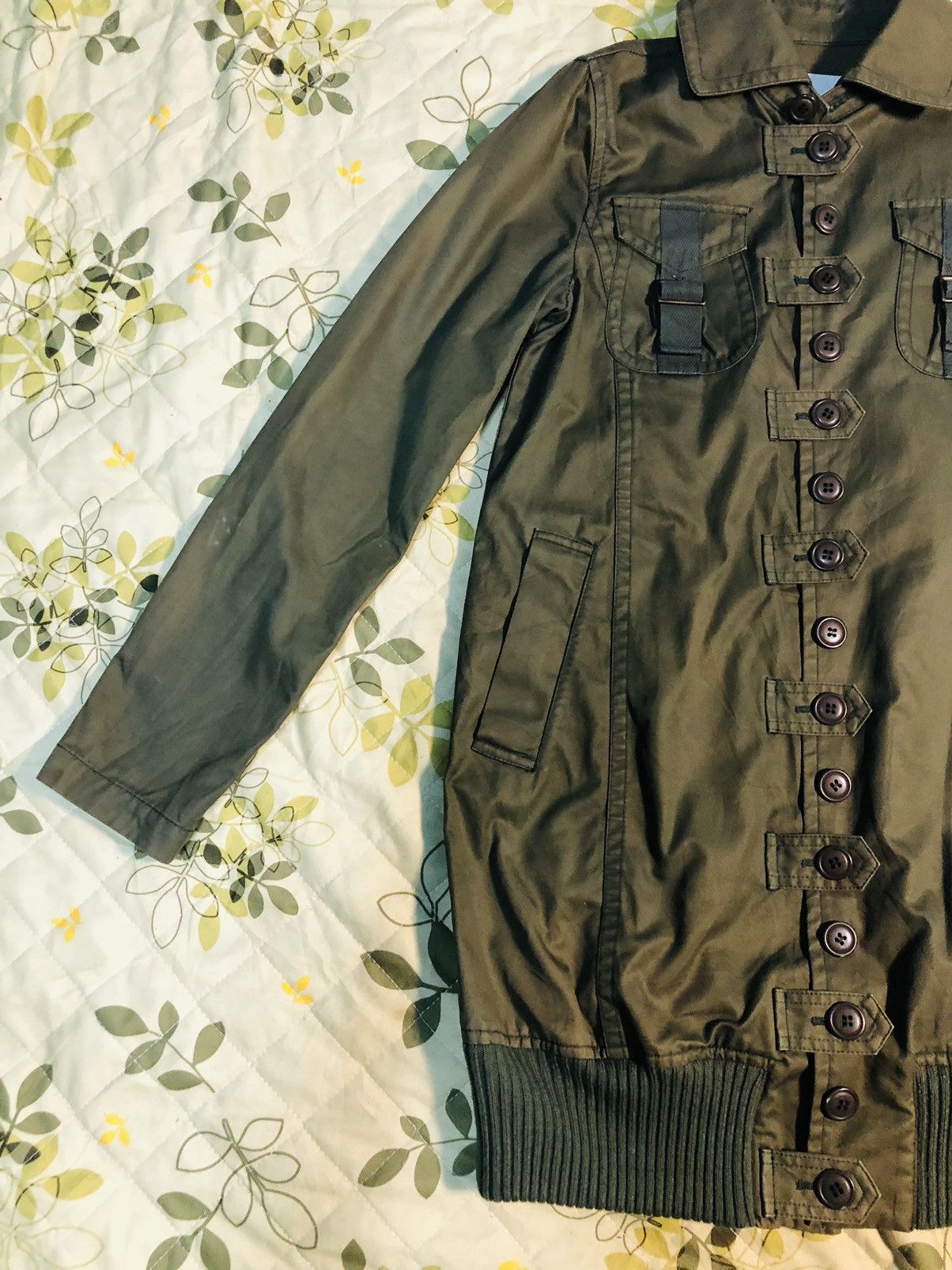 Japanese Brand × Vintage Sunaokuwahara Army Designer Jacket (30) Size US M / EU 48-50 / 2 - 4 Thumbnail