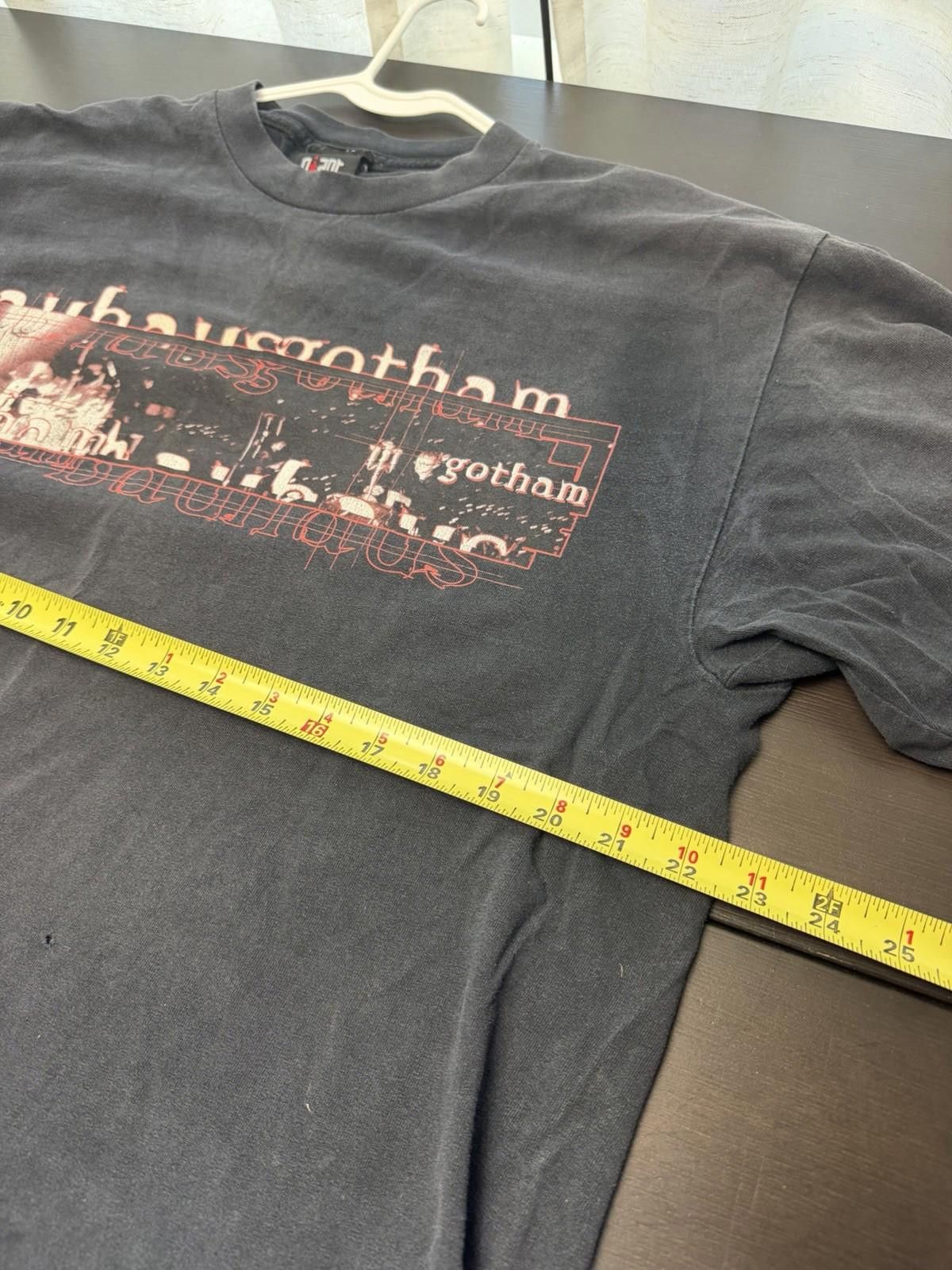 Giant Vintage 90s Bauhaus Peter Murphy Gotham Band Tee Black XL Size US XL / EU 56 / 4 - 6 Thumbnail