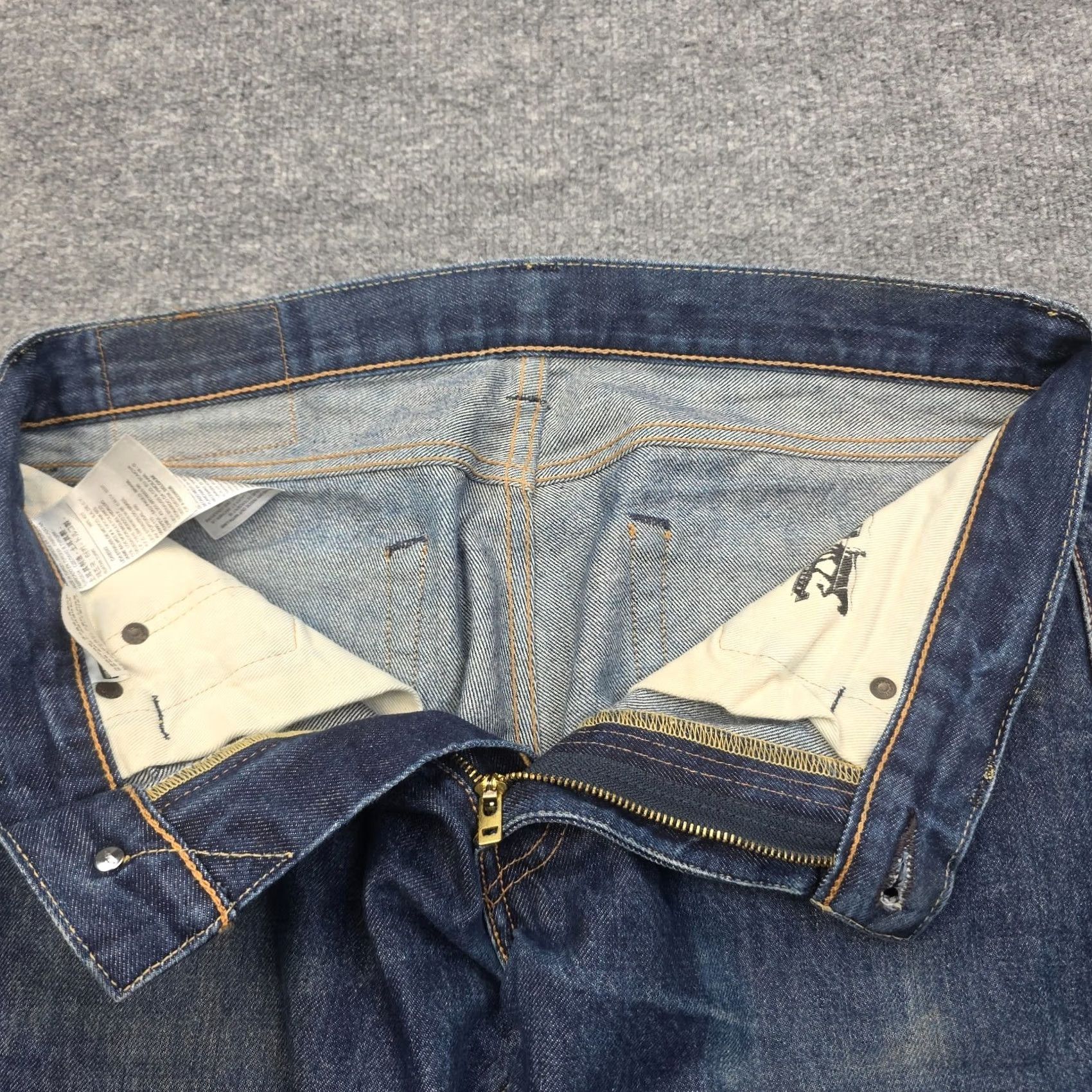 Levi's Levi's 511 Jeans Slim Denim 34 x 34 34 x 32 Faded Marks Blue Men Regular 5-Pocket Inseam 32 Denim Cotton Vintage No Size US 34 / EU 50 - 6 Thumbnail