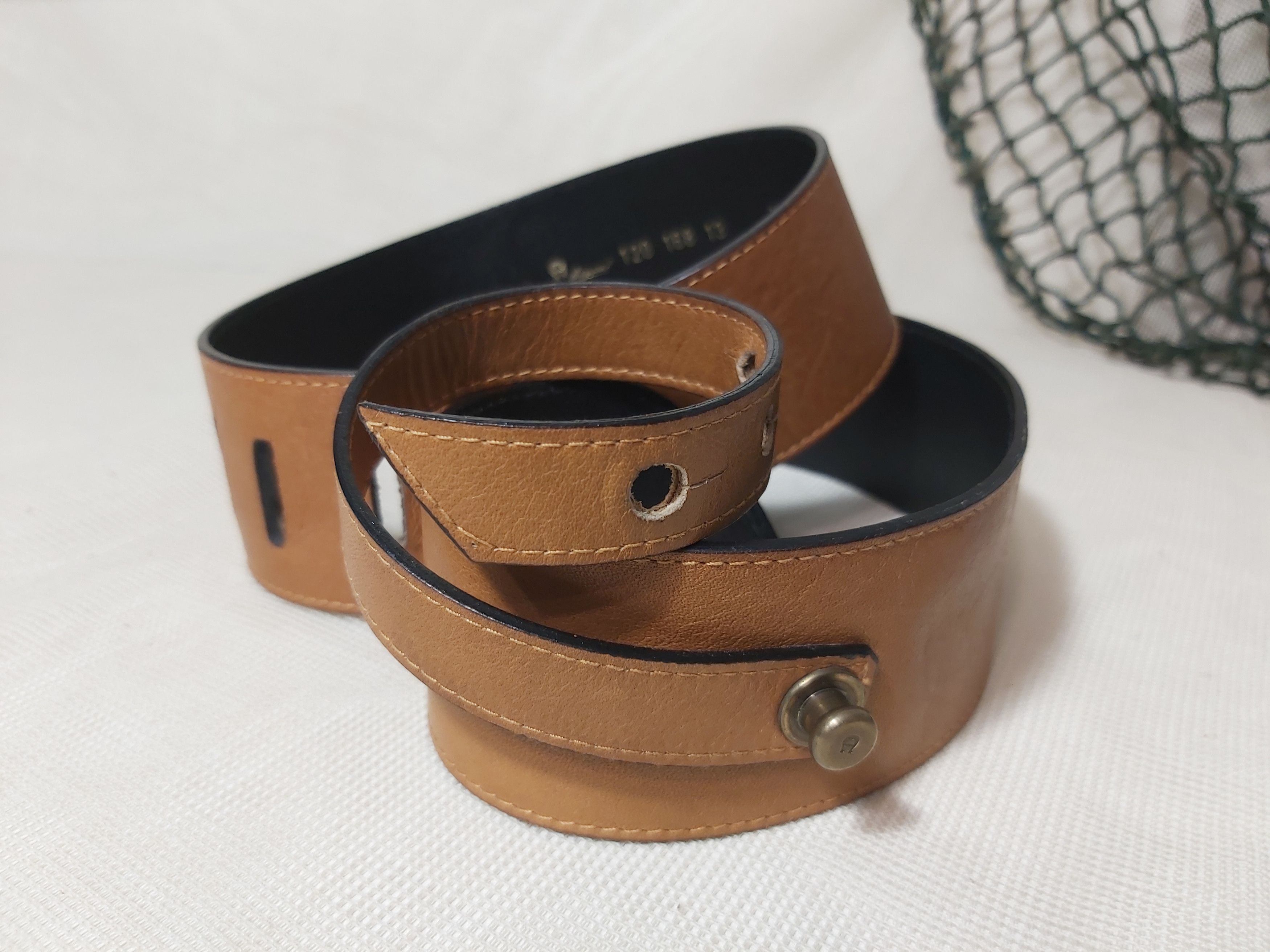 Etienne Aigner Etienne Aigner belt sash. Leather camel belt vintage Size ONE SIZE - 1 Thumbnail