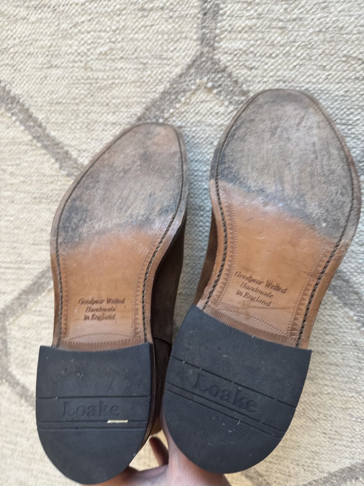Loake Loake Mitchum Suede Chelsea Boots Size US 8.5 / EU 41-42 - 4 Thumbnail
