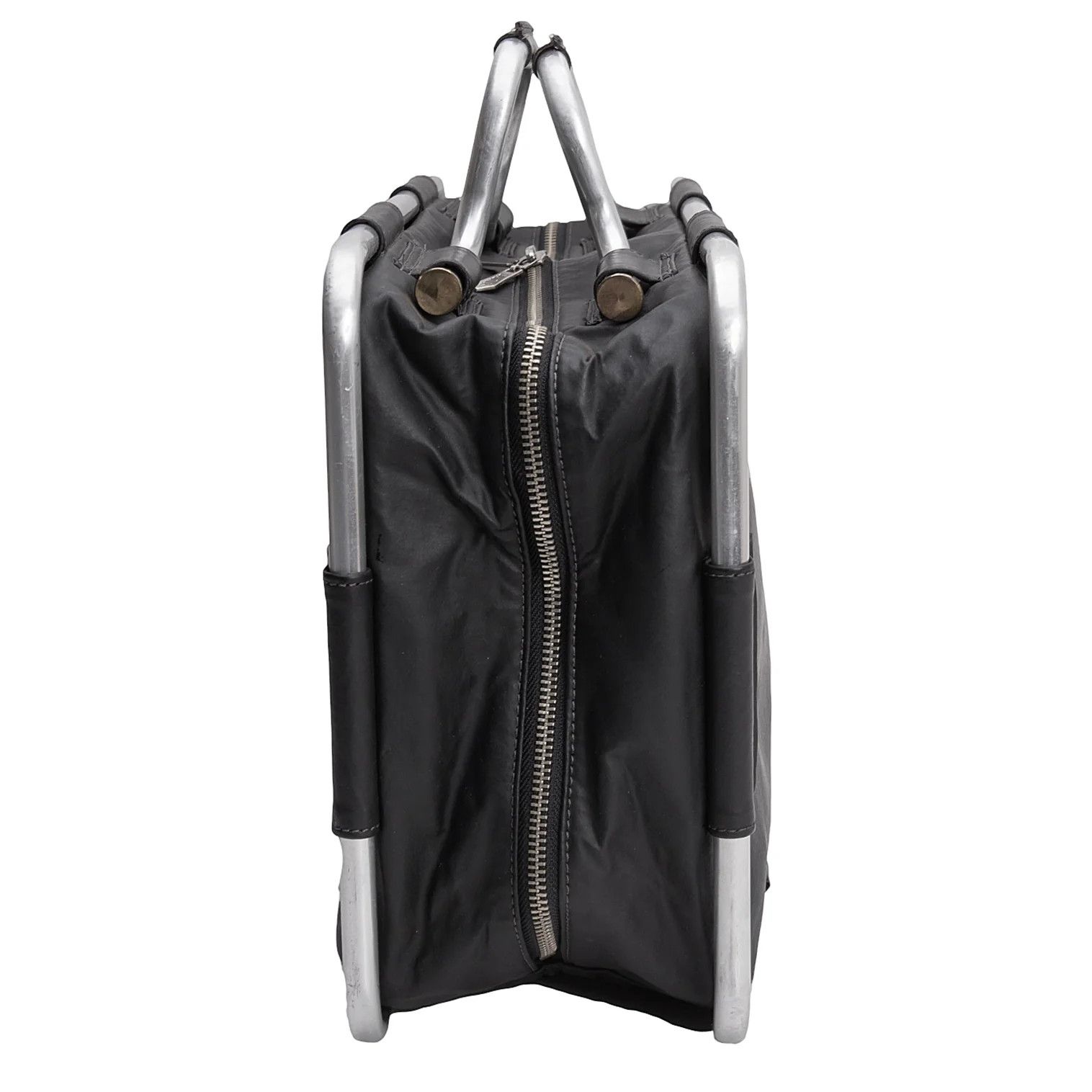 Jean Paul Gaultier Metal Frame Briefcase in Black Size ONE SIZE - 3 Thumbnail