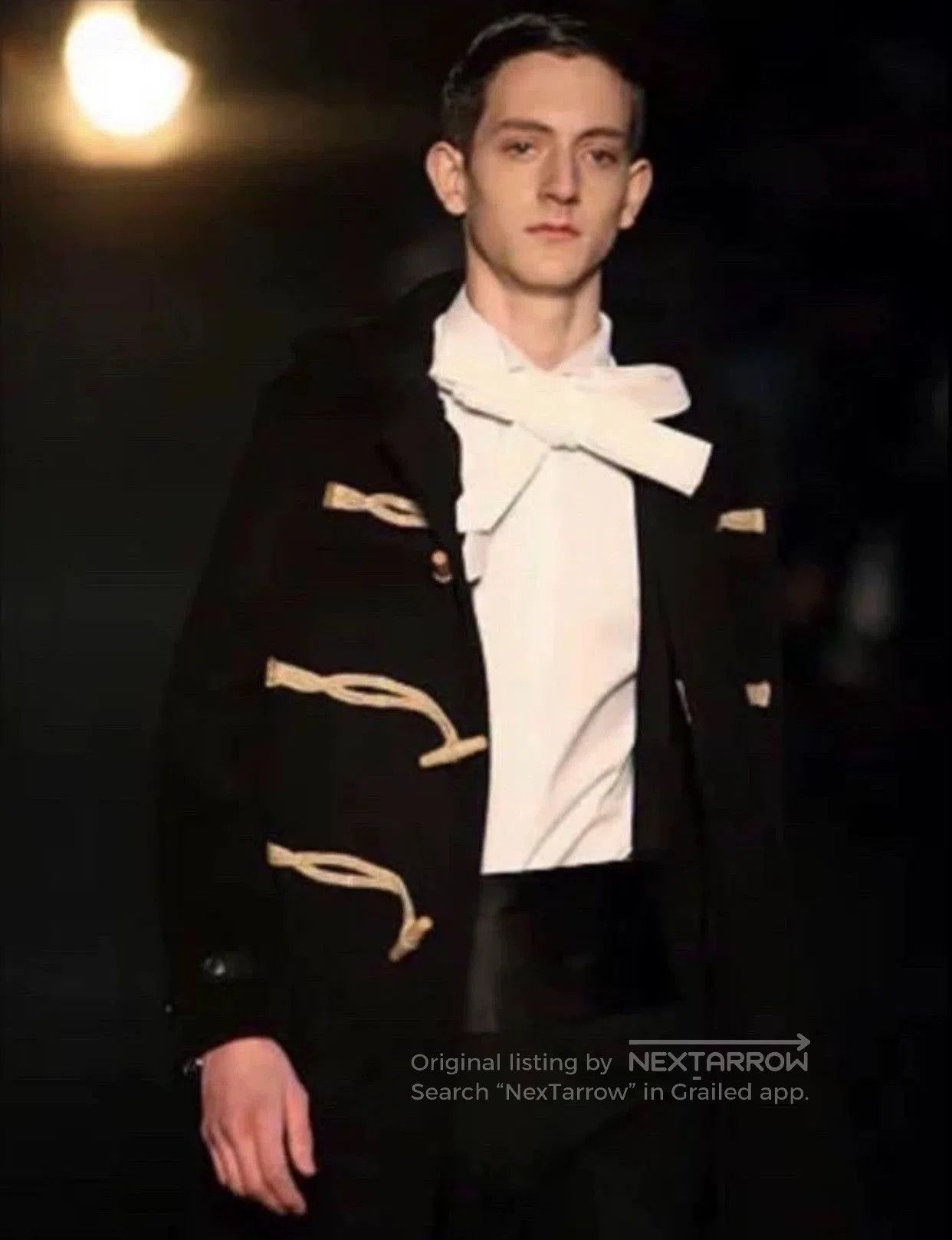 Dior dior homme black hooded coat with toggle closure. Size US M / EU 48-50 / 2 - 8 Thumbnail