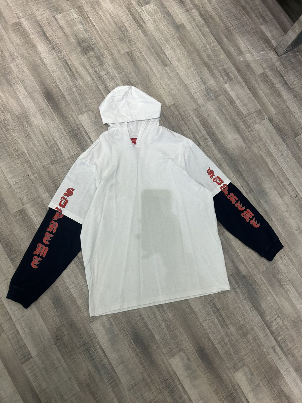 Supreme Layered Hooded Long Sleeve