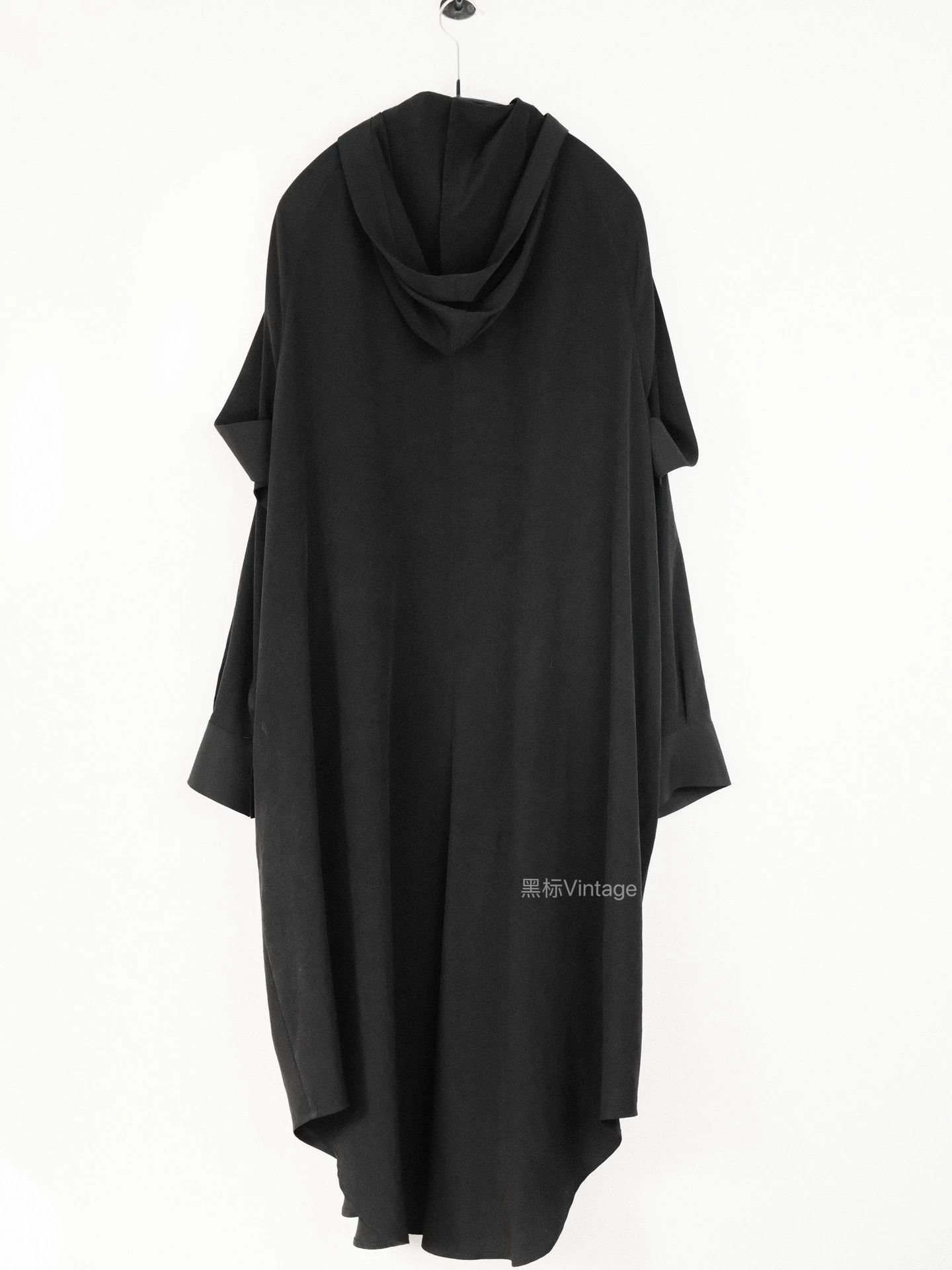 Yohji Yamamoto Yohji Yamamoto Vtg Triacetate Epaulet Shirtdress 9/10 Size XS / US 0-2 / IT 36-38 - 2 Thumbnail