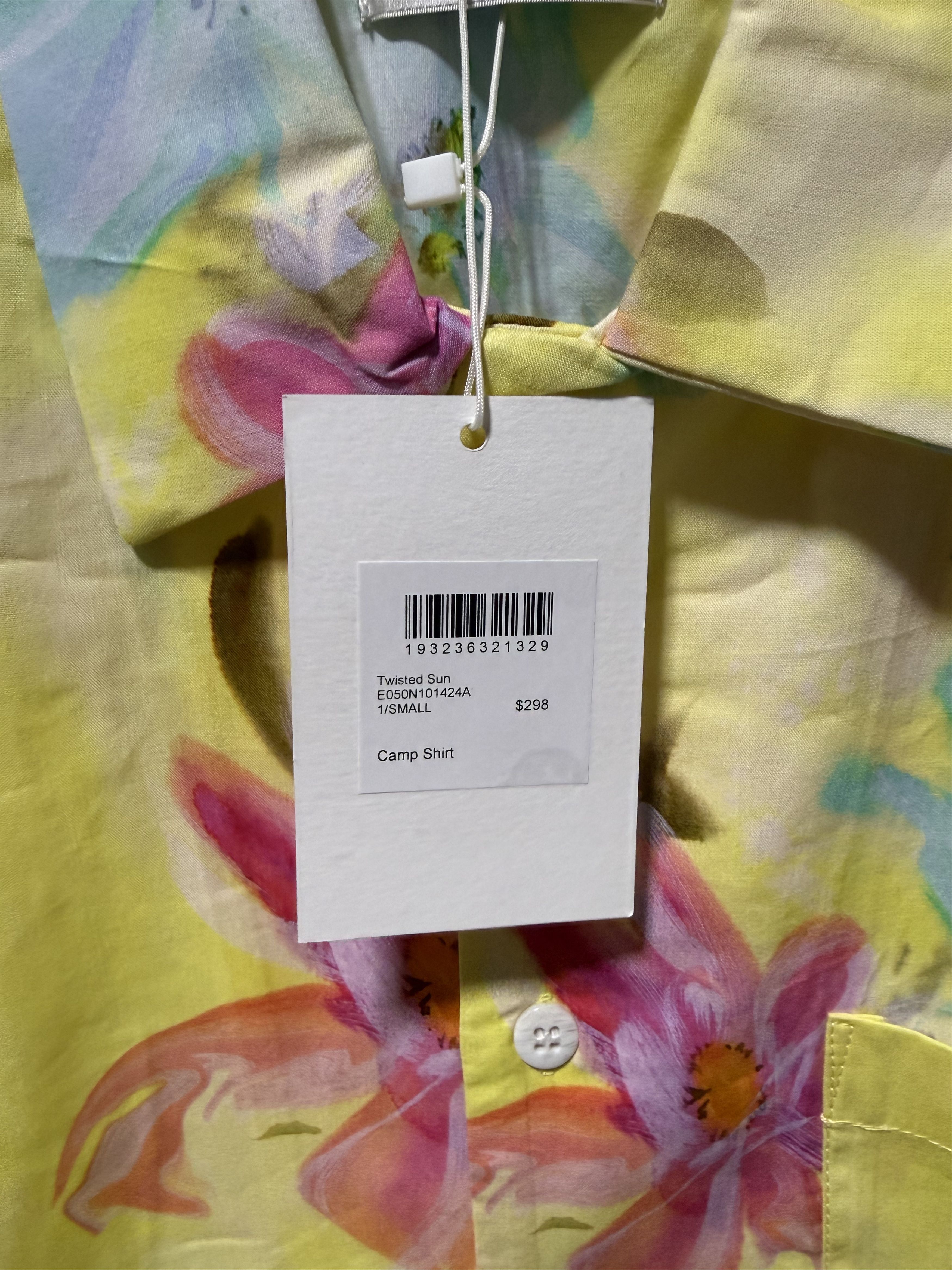 John Elliott John Elliott Camp Shirt 'Twisted Sun' Size US S / EU 44-46 / 1 - 2 Thumbnail