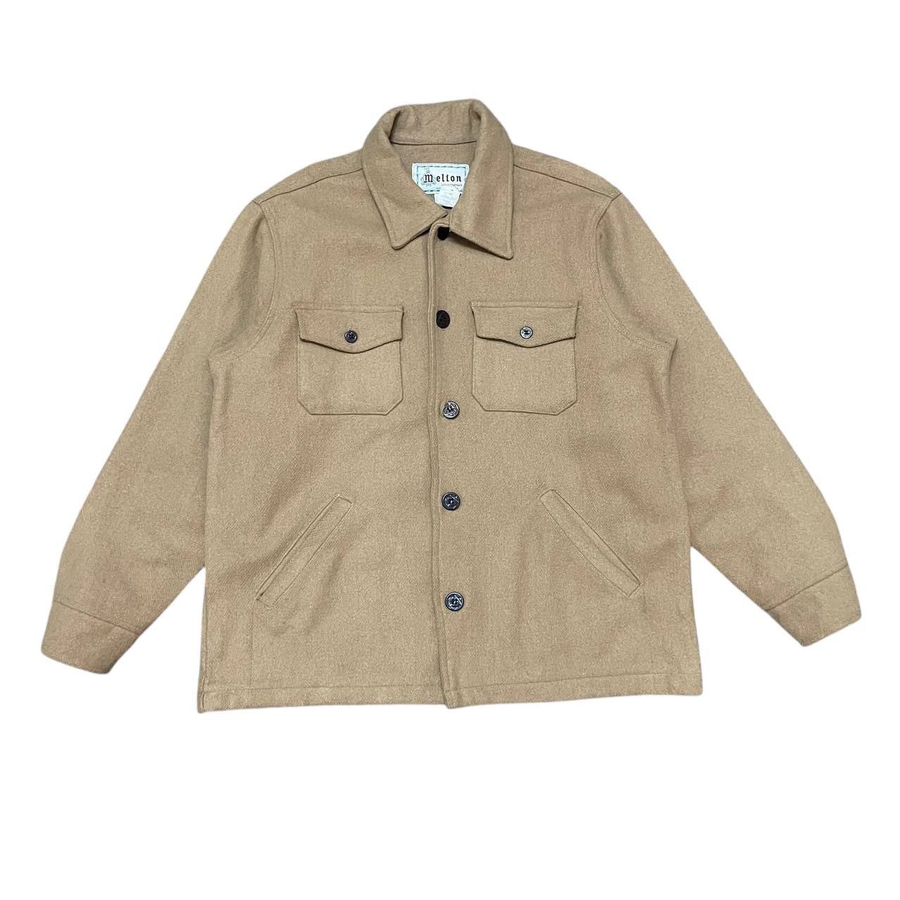 Vintage Vintage Melton Wool Jacket Size US L / EU 52-54 / 3 - 1 Thumbnail