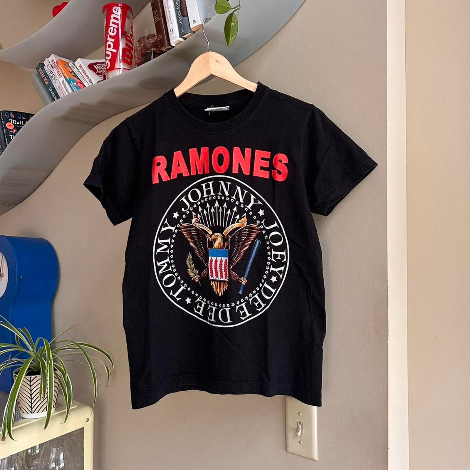 Band Tees × Vintage Vintage Ramones Band Shirt Size US S / EU 44-46 / 1 - 1 Thumbnail