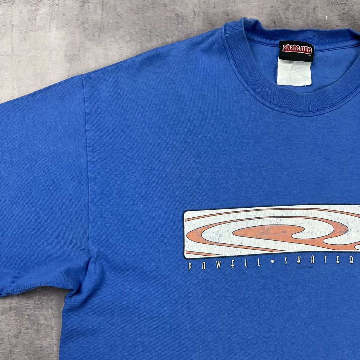 Powell Peralta Rare! Powell Peralta Skateboards Big Logo Tee 1997 90s Size US M / EU 48-50 / 2 - 3 Thumbnail