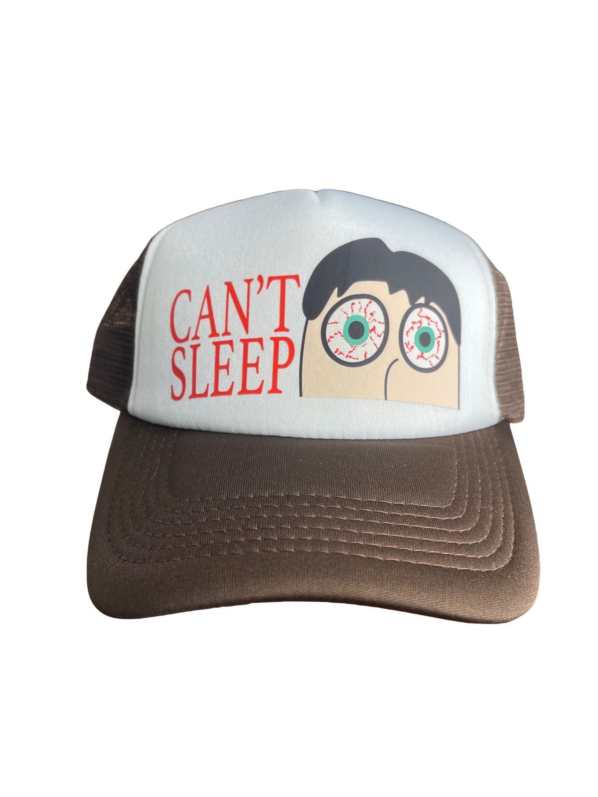 Vintage Can’t Sleep Trucker hat Size ONE SIZE - 1 Thumbnail