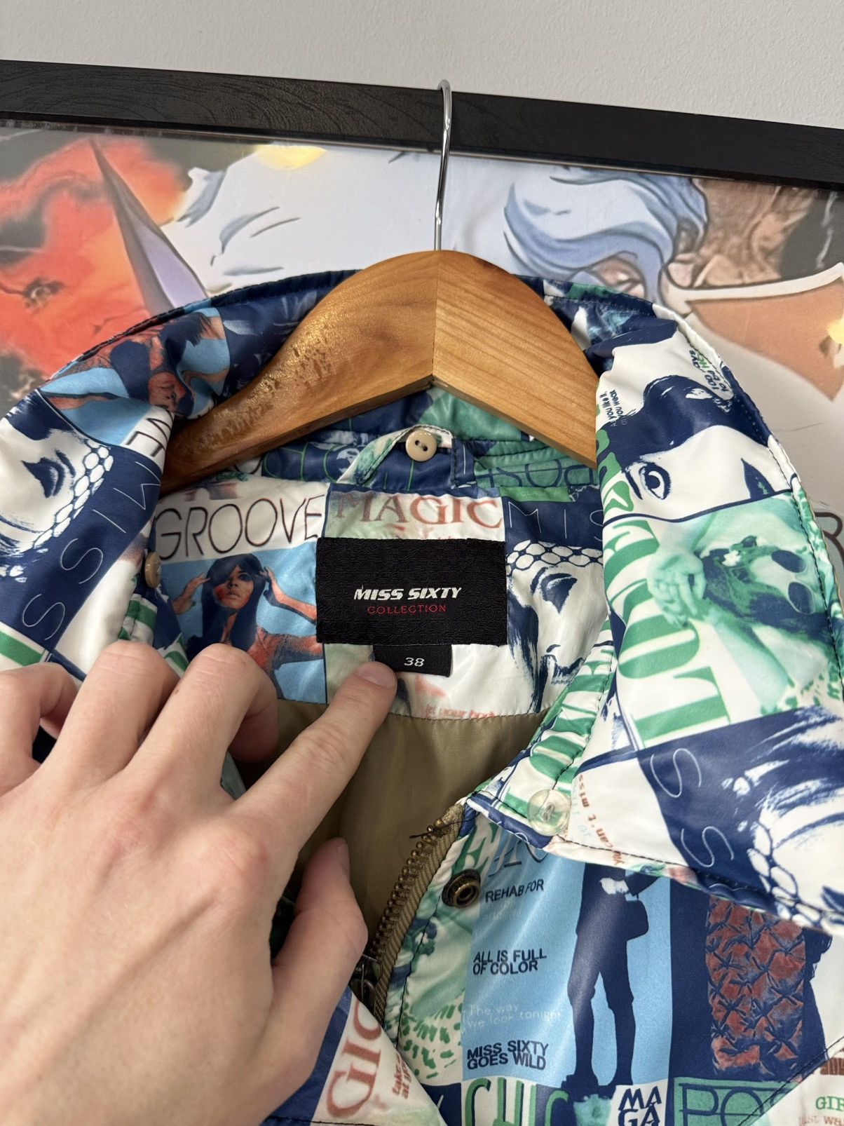 Miss Sixty Miss Sixty multicoloured bomber jacket with adjustable waist Size XS / US 0-2 / IT 36-38 - 2 Thumbnail
