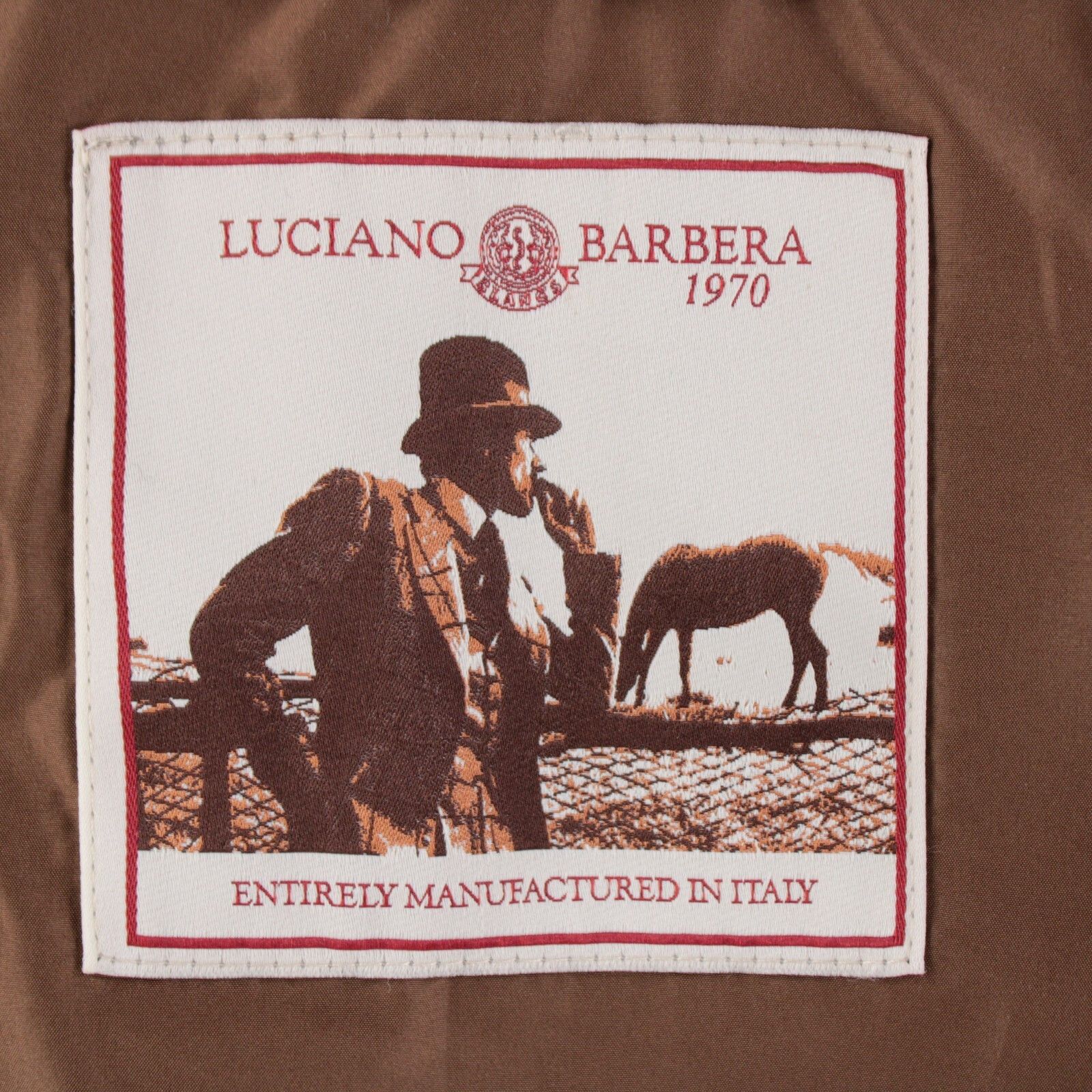 Luciano Barbera Luciano Barbera Jacket Size M US In Brown Cotton Blend Size US M / EU 48-50 / 2 - 9 Thumbnail