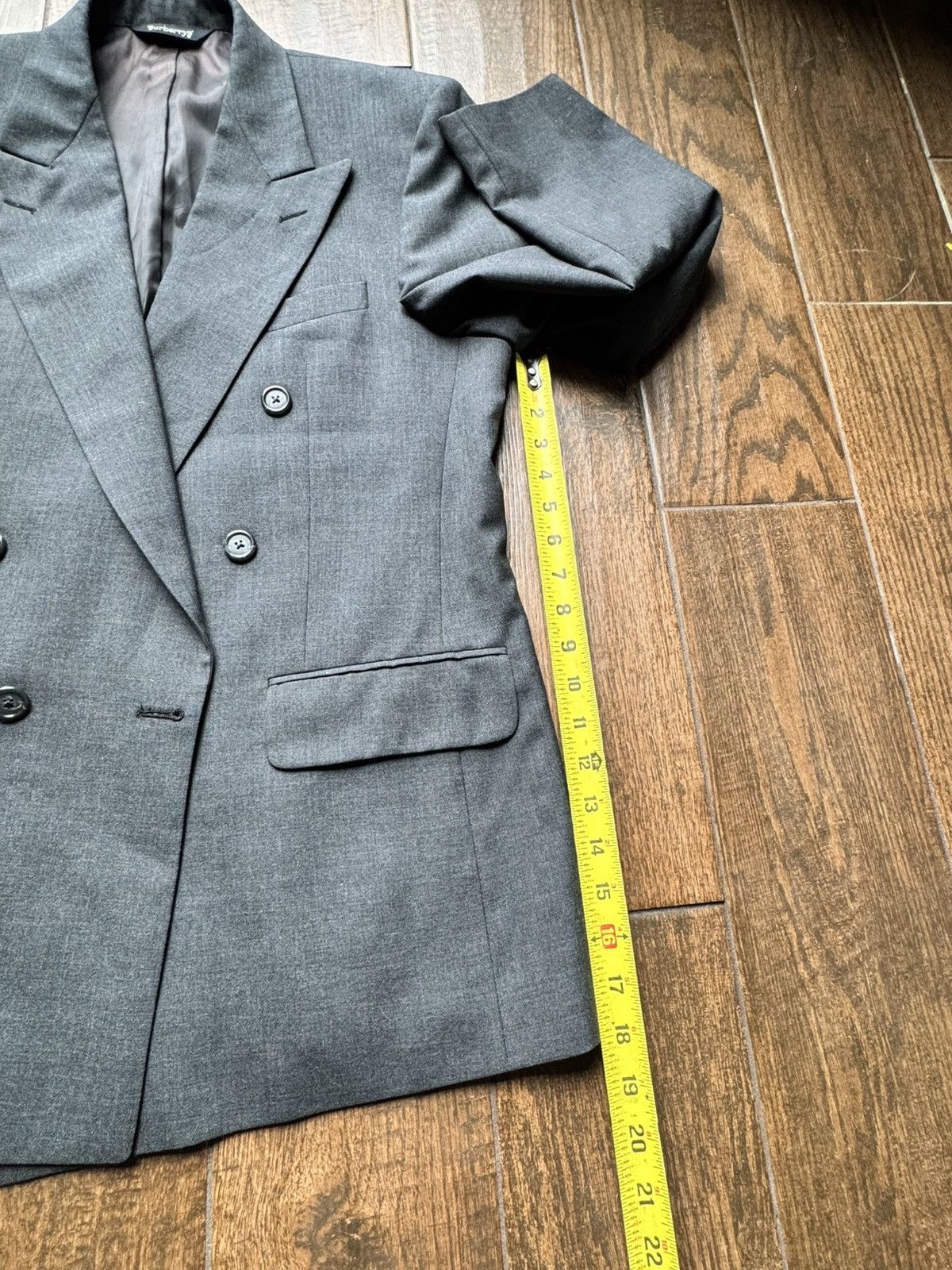 Burberry × Vintage Burberry Blazer Size 38L - 7 Thumbnail