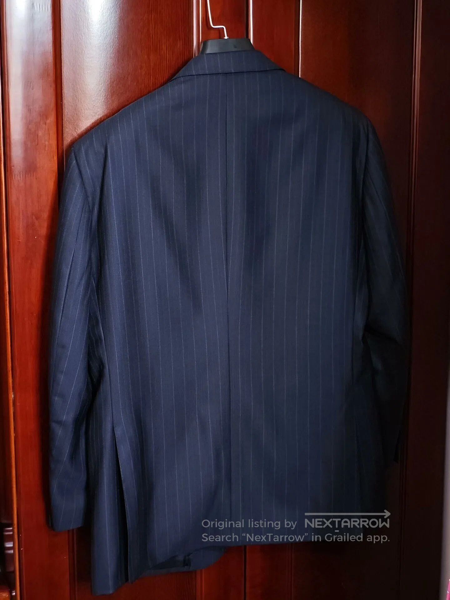 Japanese Brand Dormeuil Wool Linen Custom Suit. Size US L / EU 52-54 / 3 - 8 Thumbnail