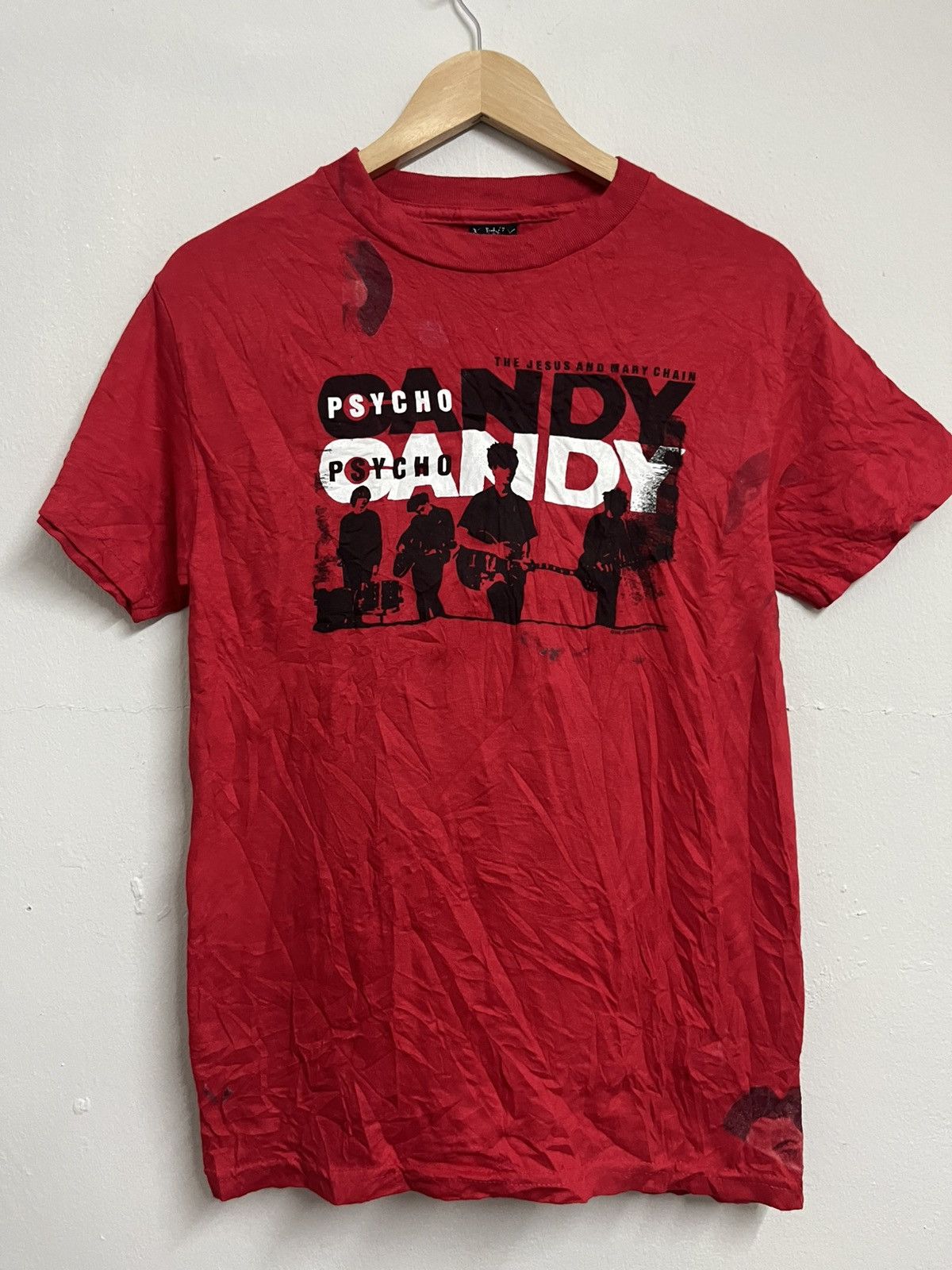Band Tees 💥Vintage Y2K Shoegaze THE JESUS AND MARY CHAIN Psycho Candy Size US S / EU 44-46 / 1 - 2 Thumbnail