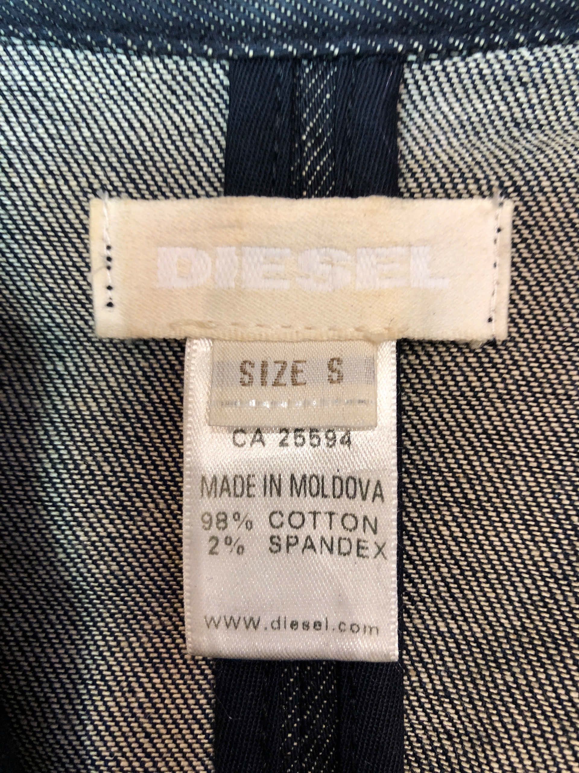 Diesel Diesel denim blazer jacket Size S / US 4 / IT 40 - 2 Thumbnail