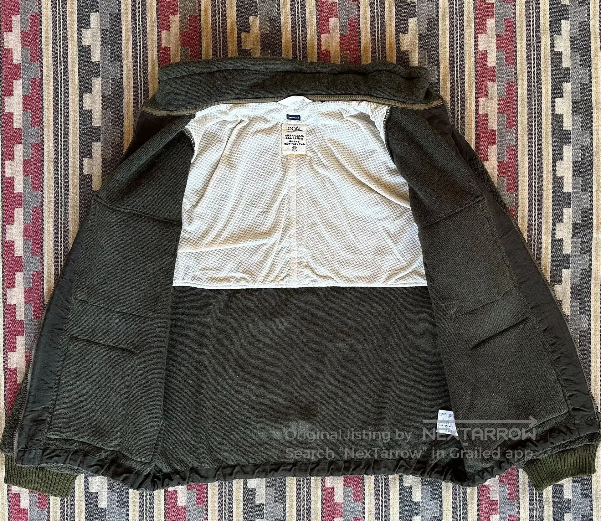 Nanamica vintage wool fleece jacket by nanamica. Size US XL / EU 56 / 4 - 4 Thumbnail