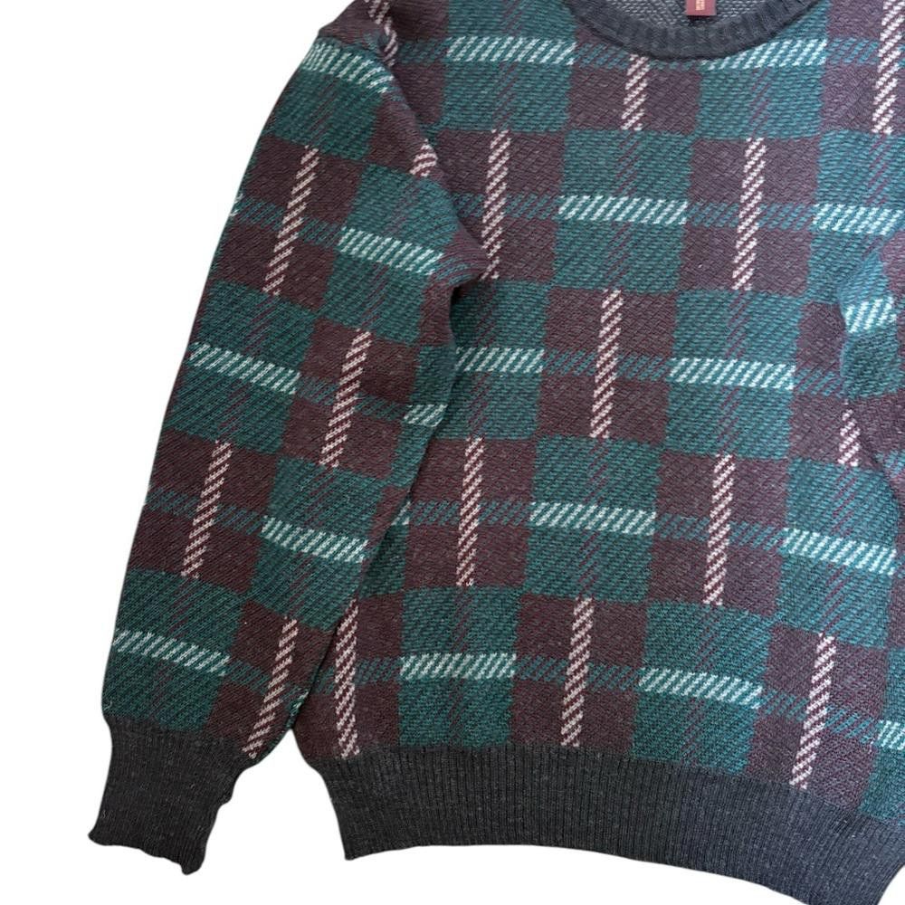 Nordstrom Nordstrom Vintage 100% Merino Wool 90s Crewneck Sweater Size US XL / EU 56 / 4 - 10 Thumbnail