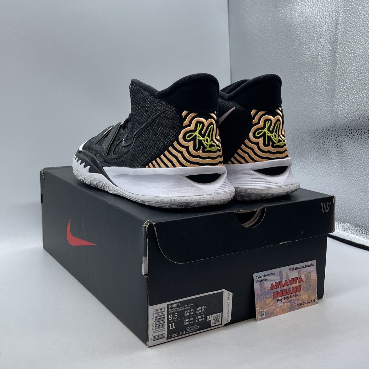 Nike Kyrie 7 ripple effect Size US 9.5 / EU 42-43 - 4 Thumbnail