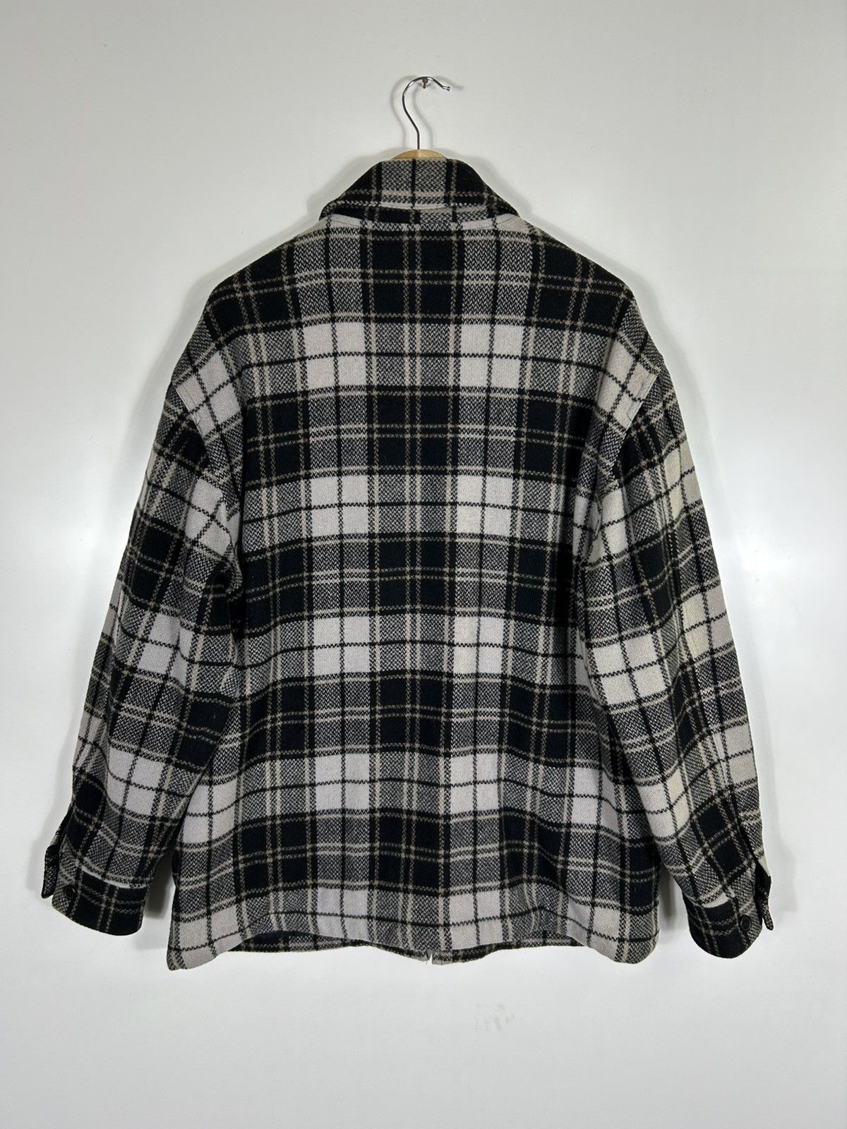 Vintage ⚡️Vintage Cotton Company Flannel Button Chore Shirt Jacket Size US L / EU 52-54 / 3 - 13 Thumbnail