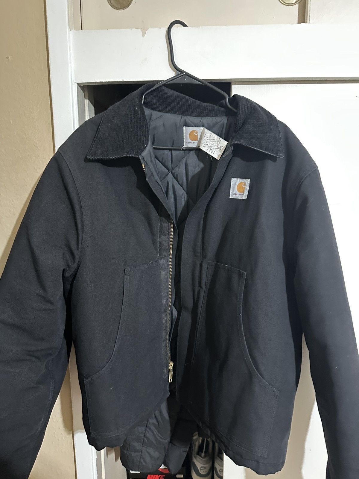 Carhartt Vintage Carhartt JQ185 Black size 48 Size US M / EU 48-50 / 2 - 2 Thumbnail