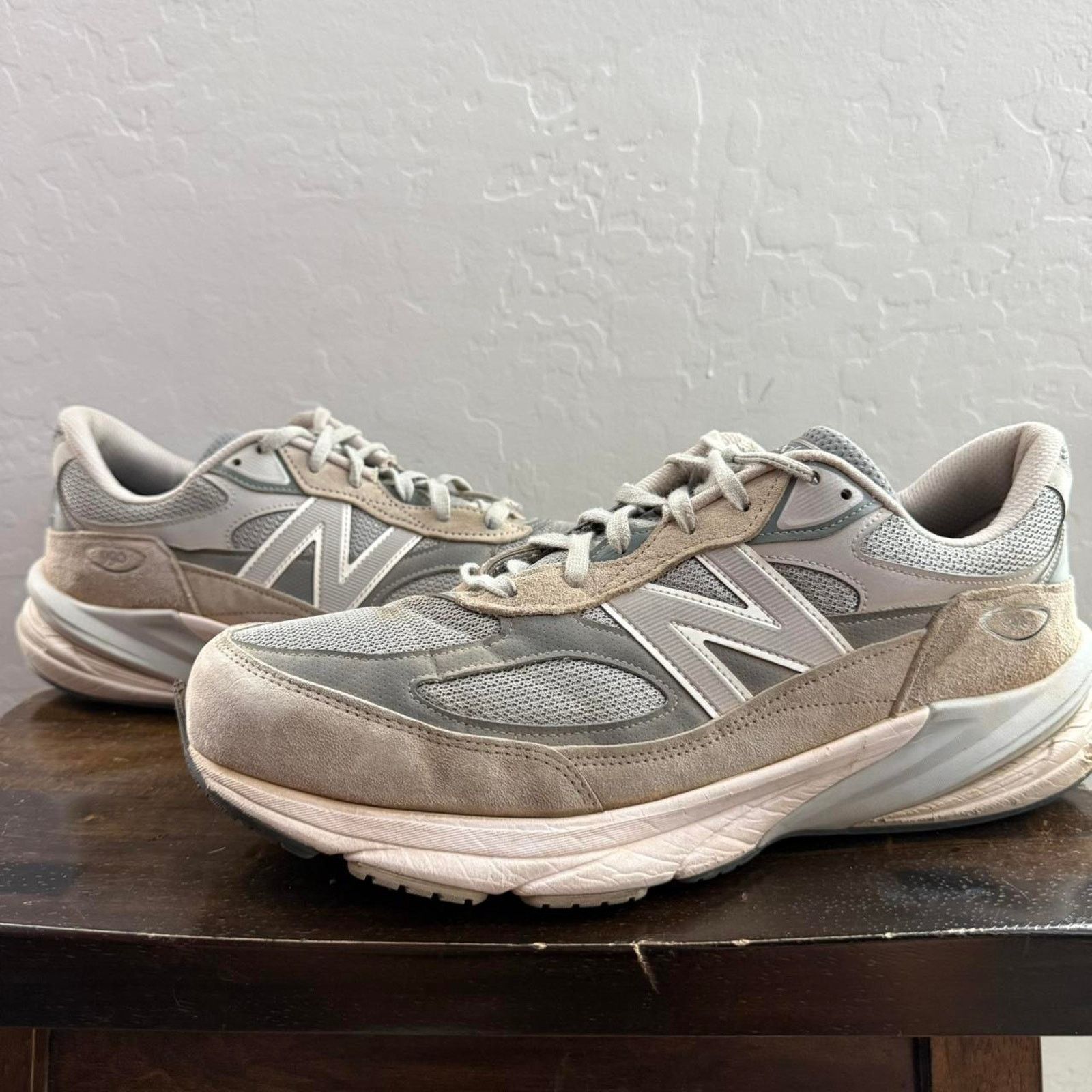 New Balance New Balance 990 Made in USA Grey Sneakers Size US 13 / EU 46 - 1 Thumbnail