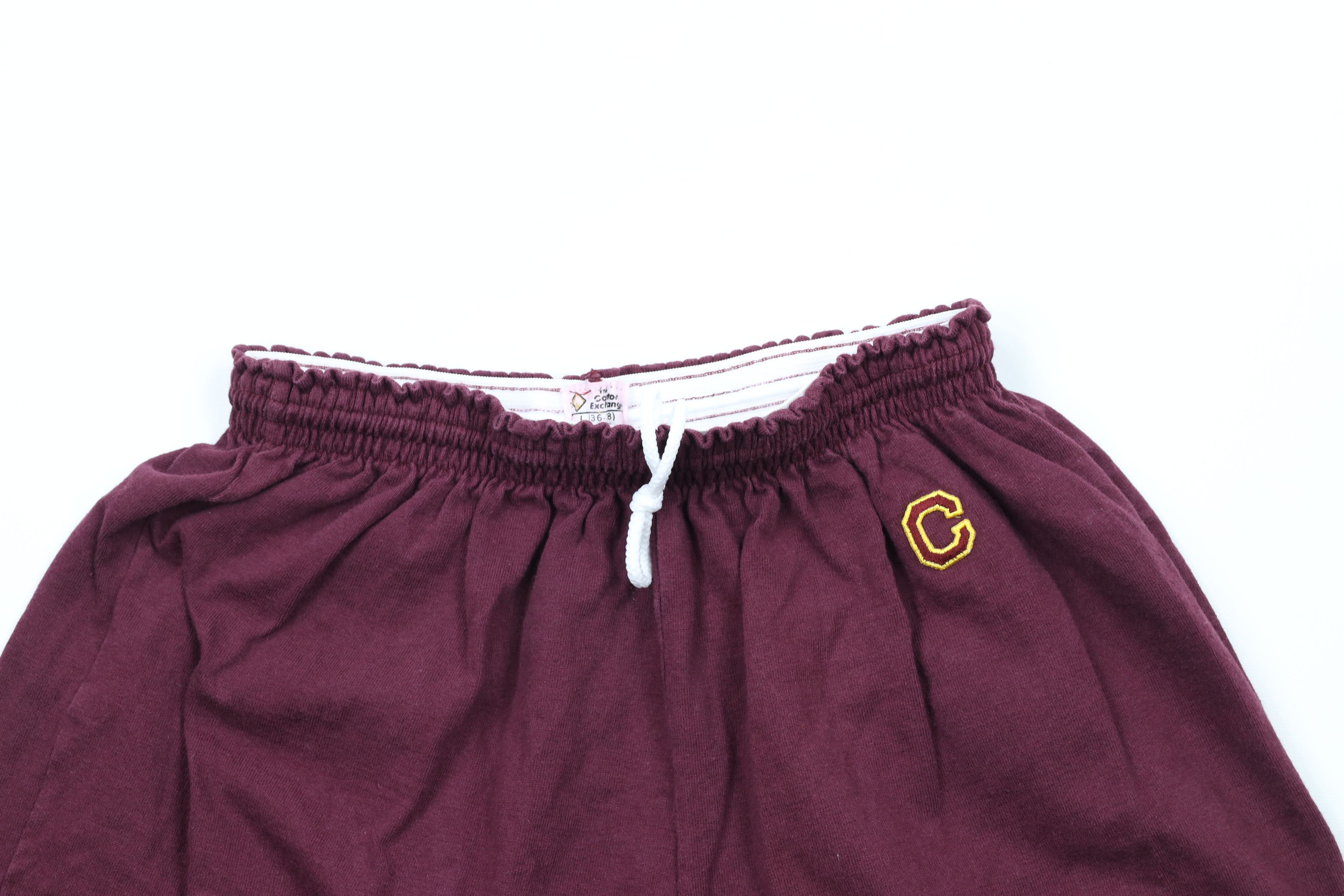 Vintage Vintage 90s Central Michigan University Shorts Cotton USA Size US 34 / EU 50 - 2 Thumbnail